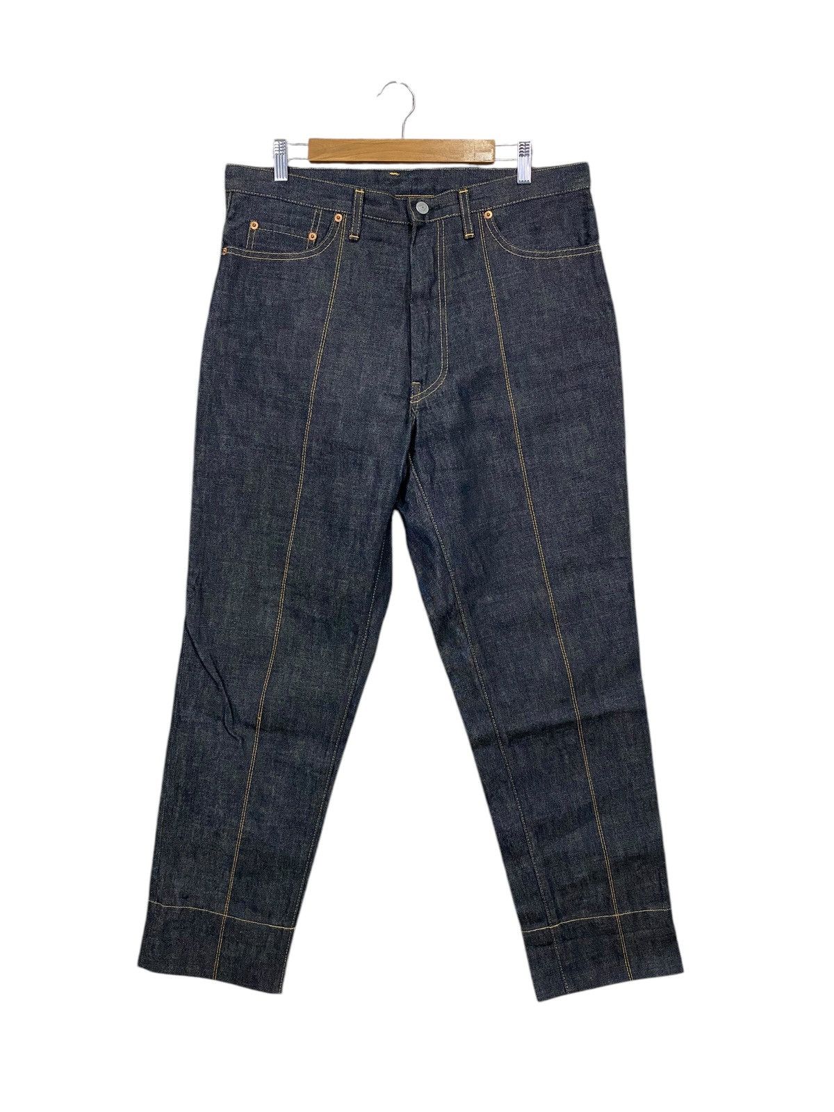 Yohji Yamamoto 🔥Deadstock🔥OG Vintage yohji yamamoto denim Size US 36 / EU 52 - 1 Thumbnail
