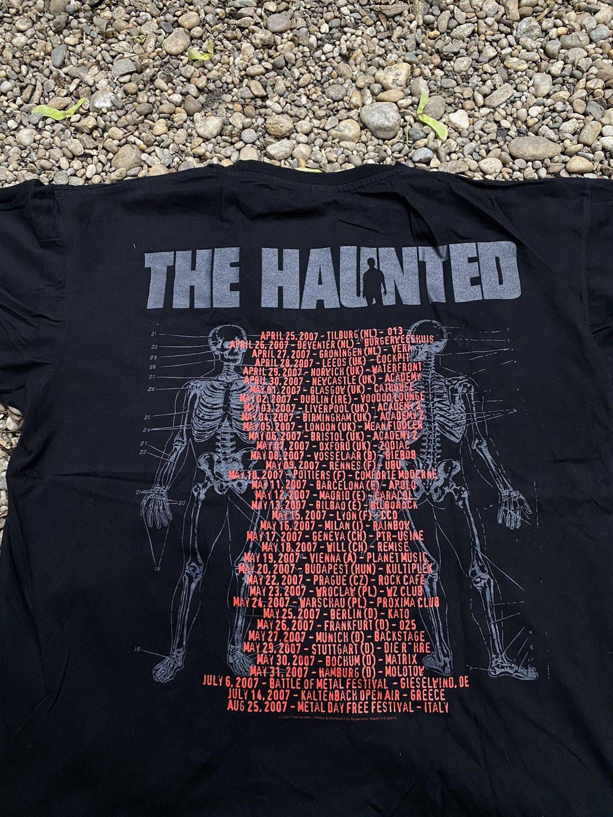Band Tees × Vintage The Haunted 2007 Tour Death Metal Rock T-Shirt Size US L / EU 52-54 / 3 - 6 Thumbnail