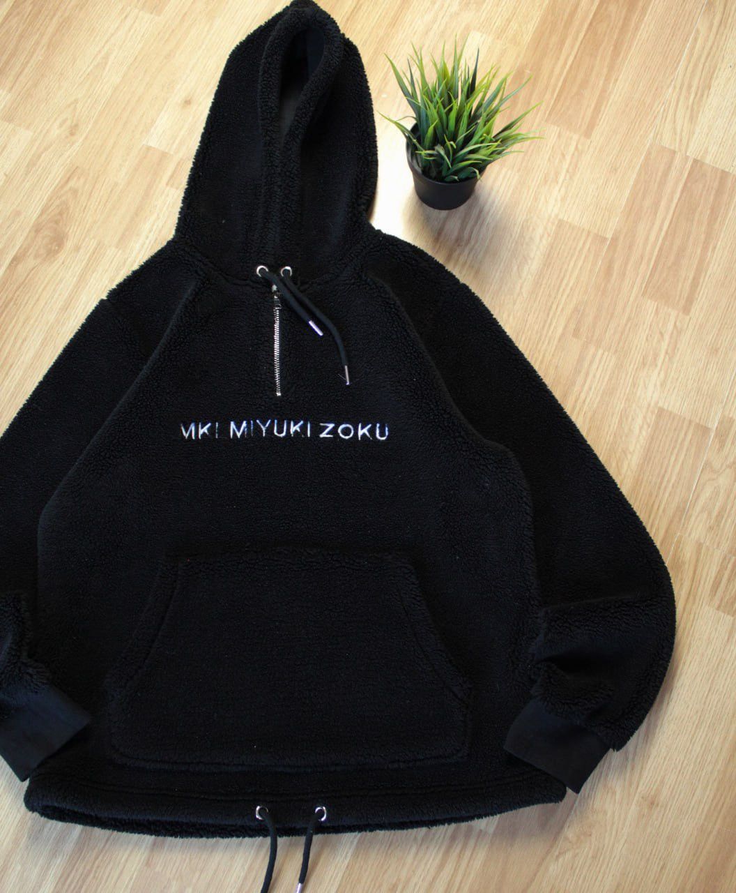 Mki Miyuki Zoku 🔥 MKI MIYUKI ZOKU Sherpa Fleece Hoodie Jacket London Teddy Size US M / EU 48-50 / 2 - 1 Thumbnail