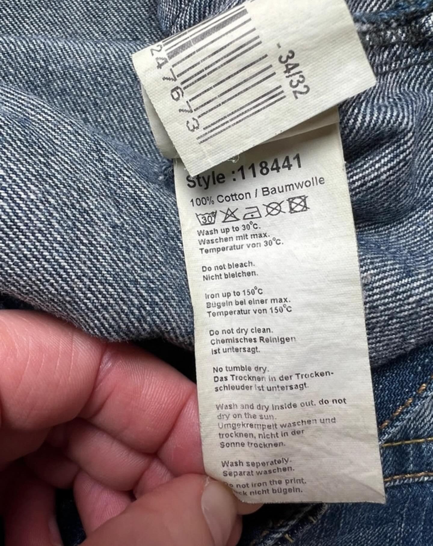 Other Kenvelo denim pants avantgarde 90s 💥🔥 Size US 38 / EU 54 - 5 Thumbnail