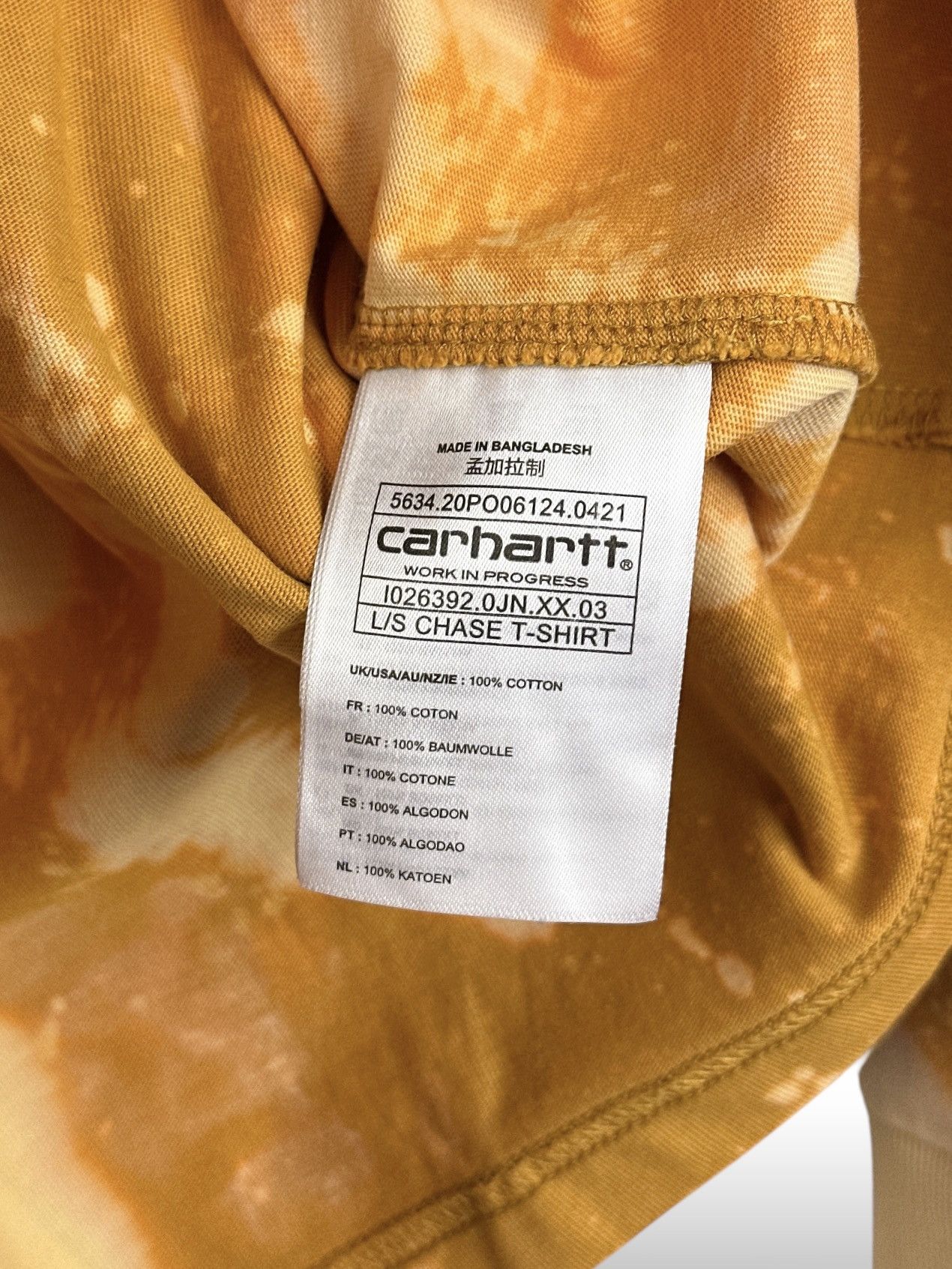 Carhartt Wip Carhartt WIP Long Sleeve Chase T-Shirt Size US M / EU 48-50 / 2 - 8 Thumbnail
