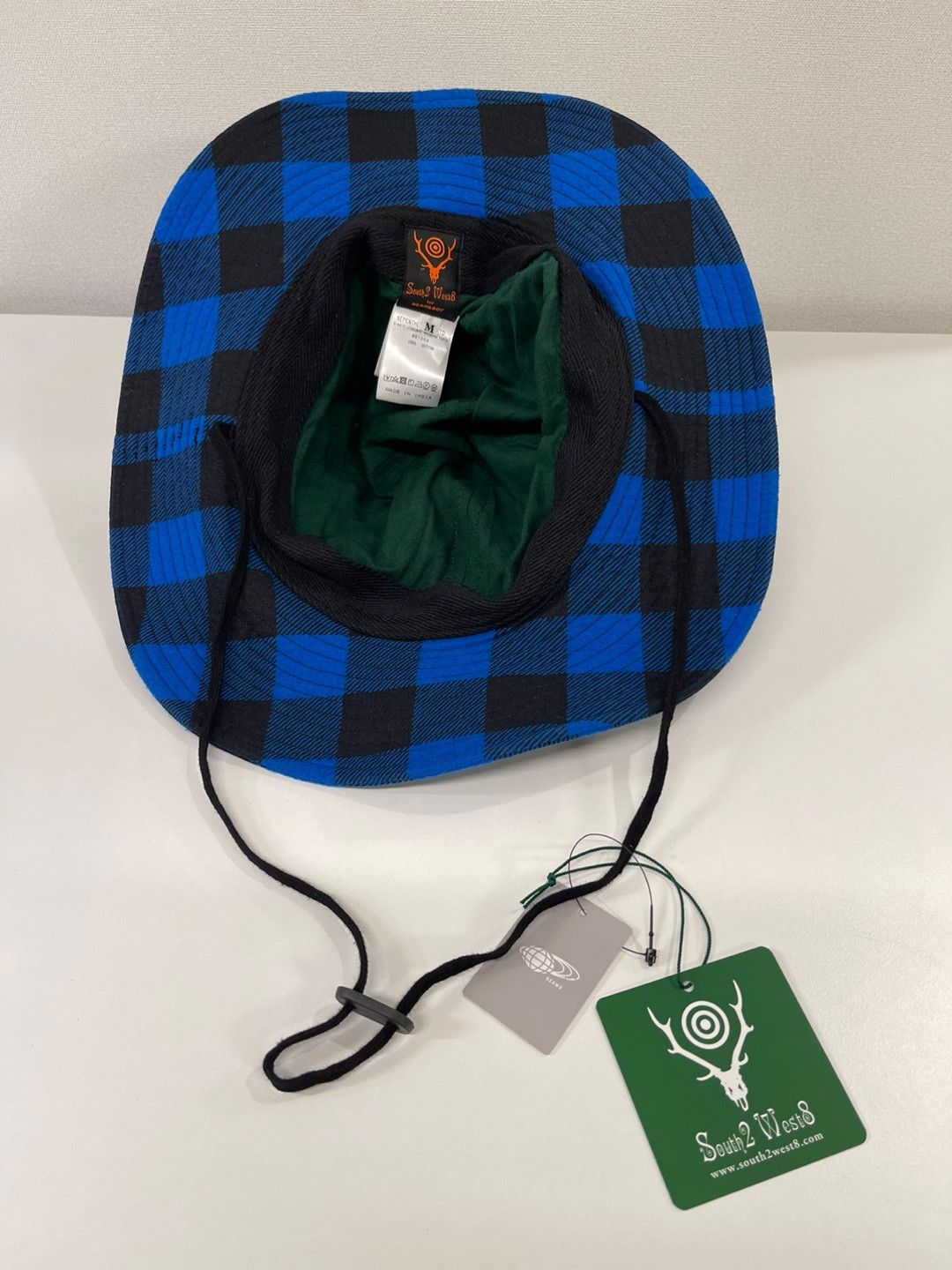Beams Plus × Japanese Brand × South2 West8 SOUTH2 WEST8 x BeamsBoy Buffalo Check 2Pocket Hat Size ONE SIZE - 3 Thumbnail