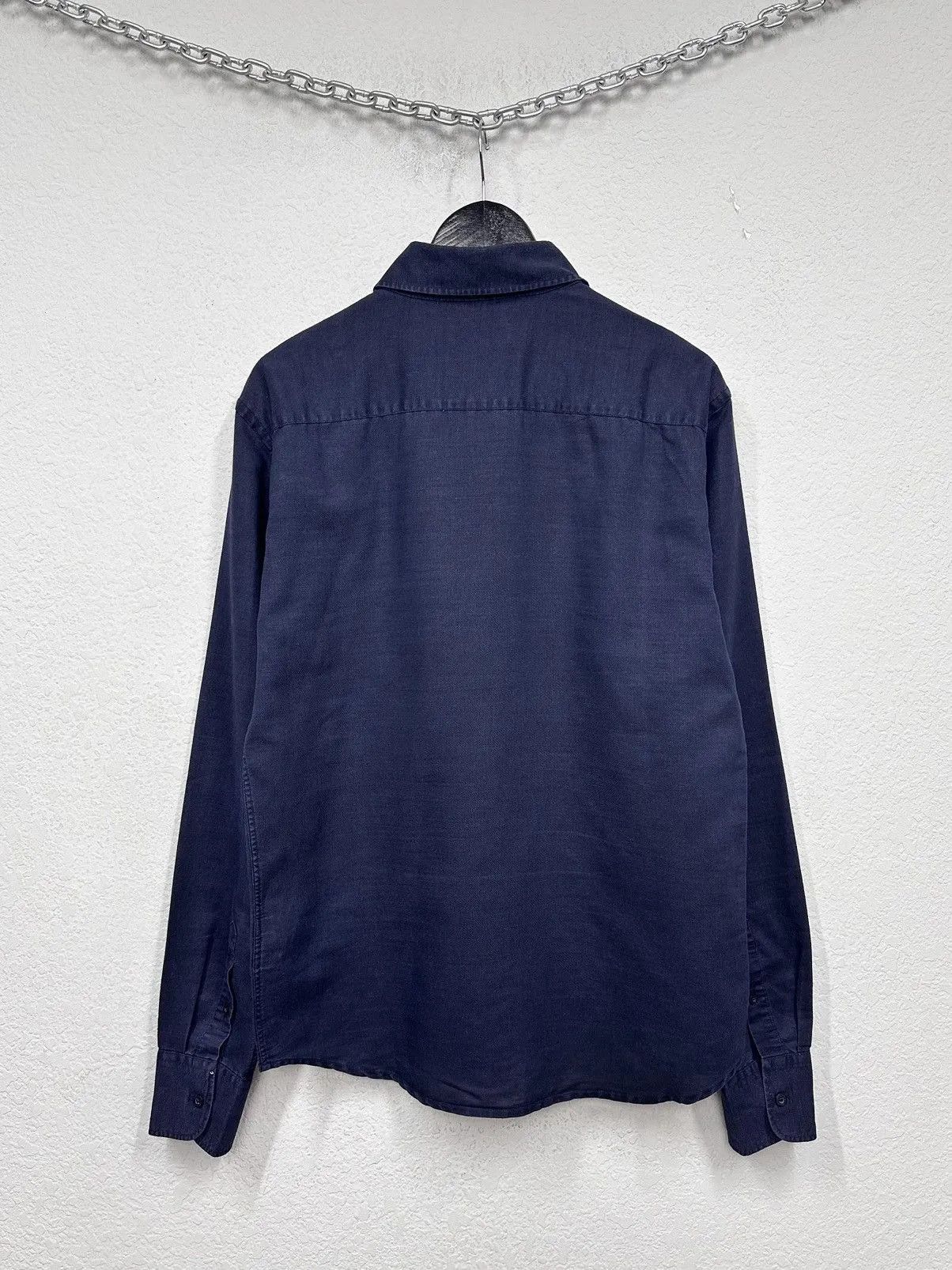 Vintage Wow 😻Shirt Burberry Long Sleeve Vintage Dolce Style Y2K Size US L / EU 52-54 / 3 - 12 Thumbnail