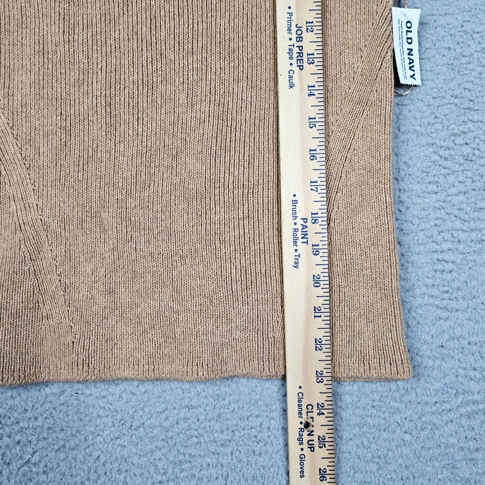 Old Navy Old Navy Women’s Tank V-Neck Beige Knit Sleeveless M Casual Basic All Seasons cotton blend sweater top Size M / US 6-8 / IT 42-44 - 7 Thumbnail