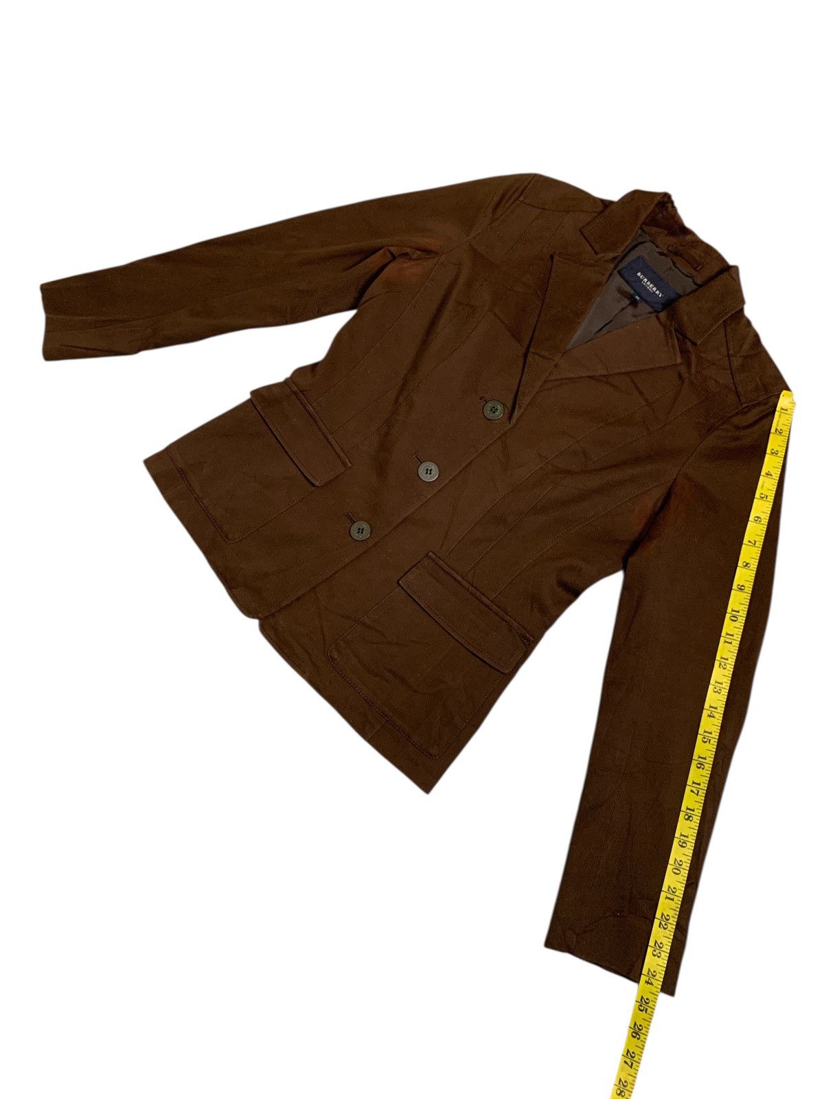 Burberry Rare Design Burberry Button Blazer With Two Front Pockets Size M / US 6-8 / IT 42-44 - 13 Thumbnail