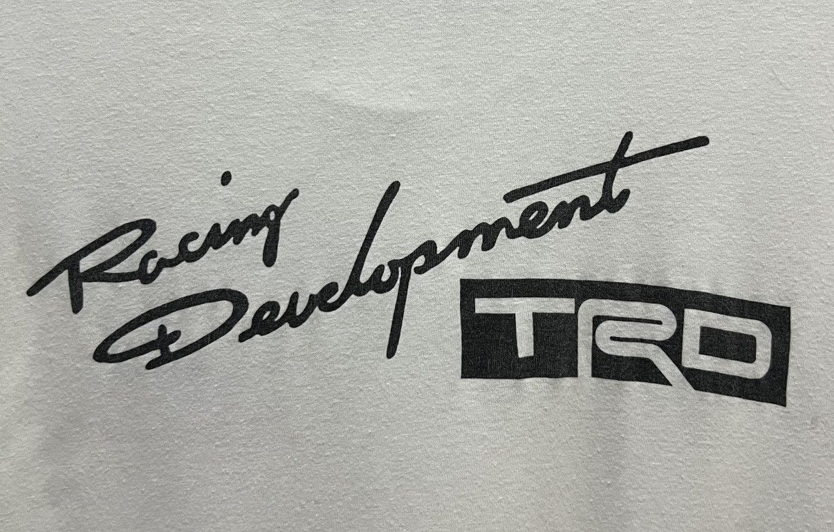 Vintage VINTAGE TRD RACING DEVELOPMENT SHIRT Size US M / EU 48-50 / 2 - 3 Thumbnail