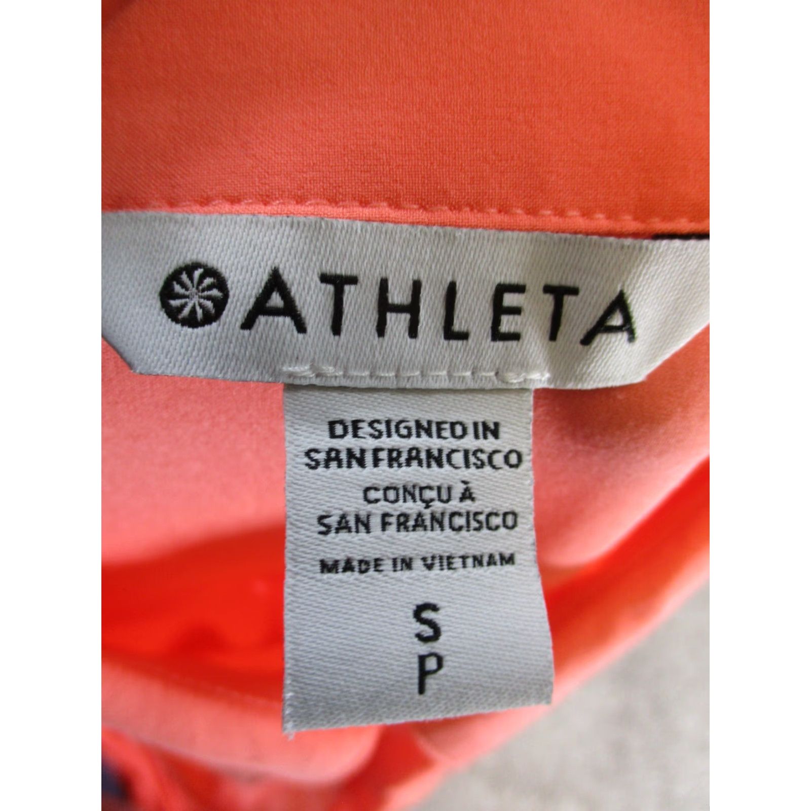 Athleta Athleta Shirt Womens Small Pink Tennis Button Up Size S / US 4 / IT 40 - 3 Thumbnail