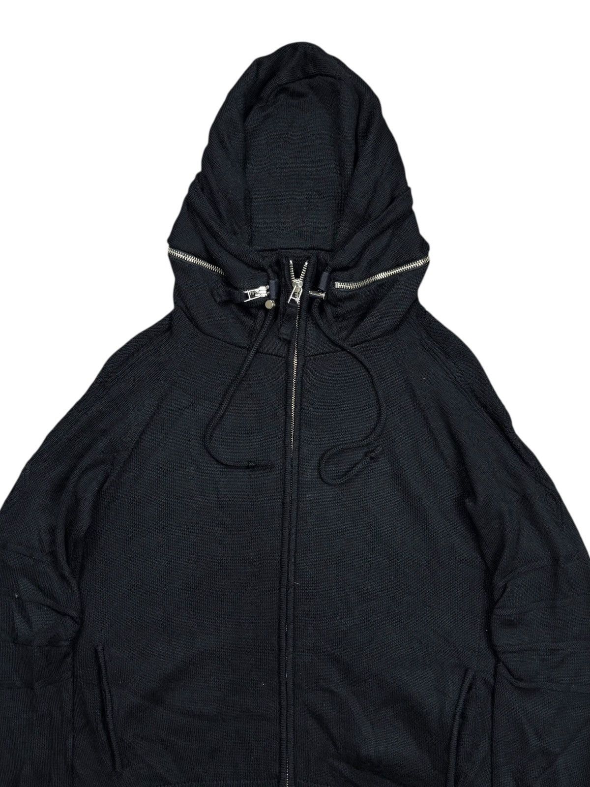 Marithe + Francois Girbaud Archive Girbaud - Apocalypse Style Bono Zip Hoodie Jacket Size US M / EU 48-50 / 2 - 5 Thumbnail