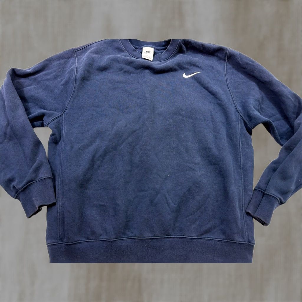 Nike Nike Sportswear Club Fleece Sweatshirt Men M Blue Crewneck Pullover CJ1614-419 Size US M / EU 48-50 / 2 - 1 Thumbnail