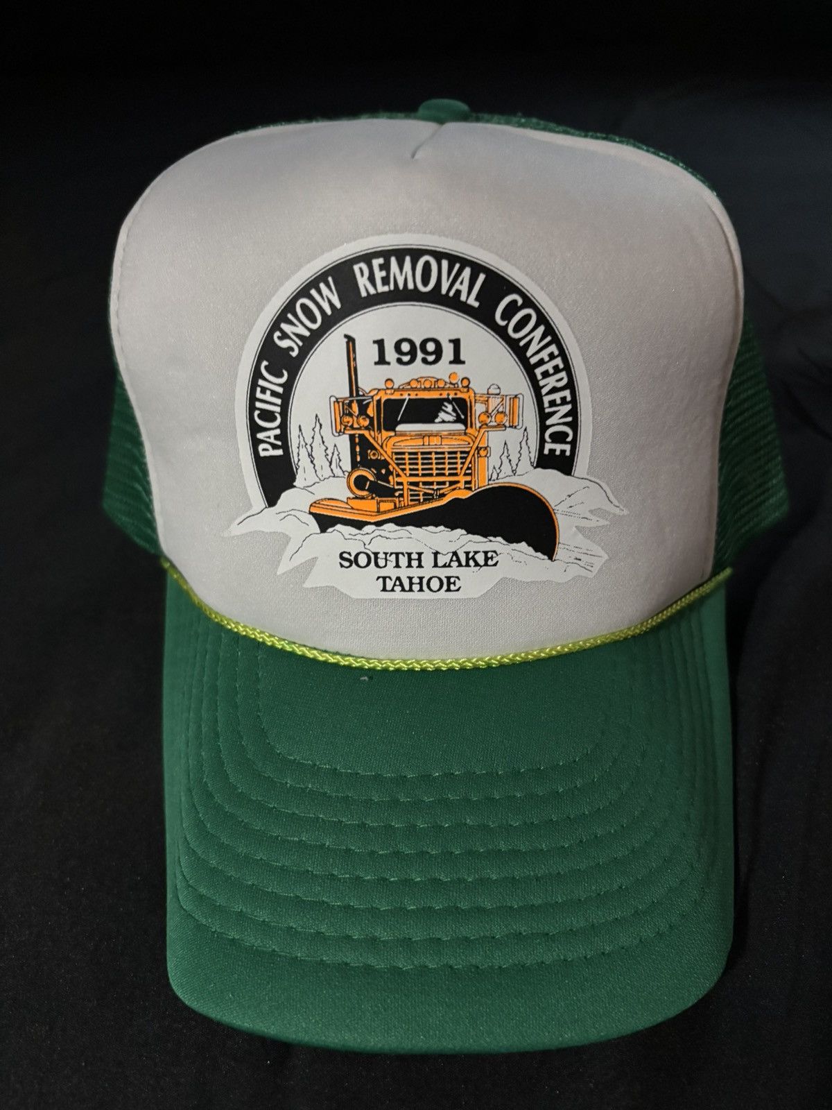 Vintage Pacific Snow Trucker Hat Size ONE SIZE - 2 Thumbnail