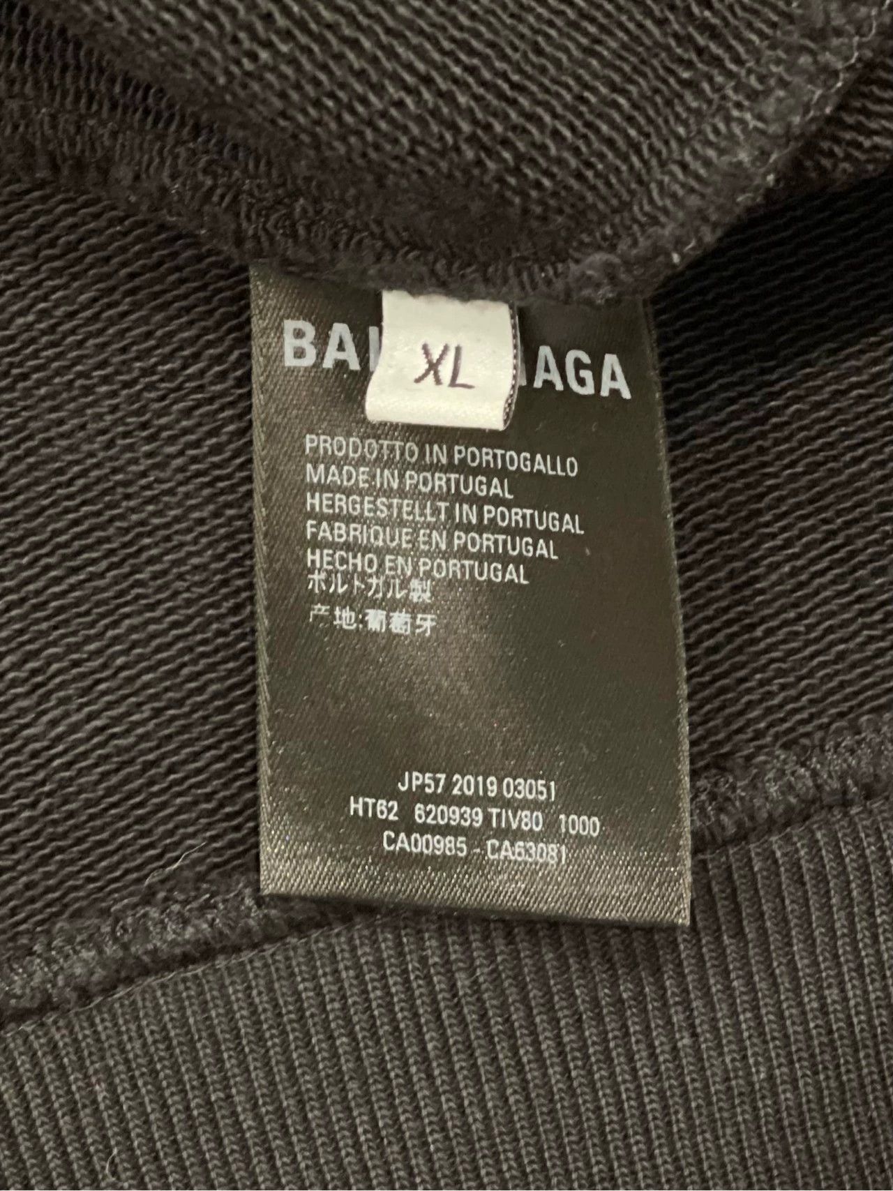 Balenciaga Balenciaga Black Mastercard Zipper Jacket-2508 Size US XL / EU 56 / 4 - 6 Thumbnail
