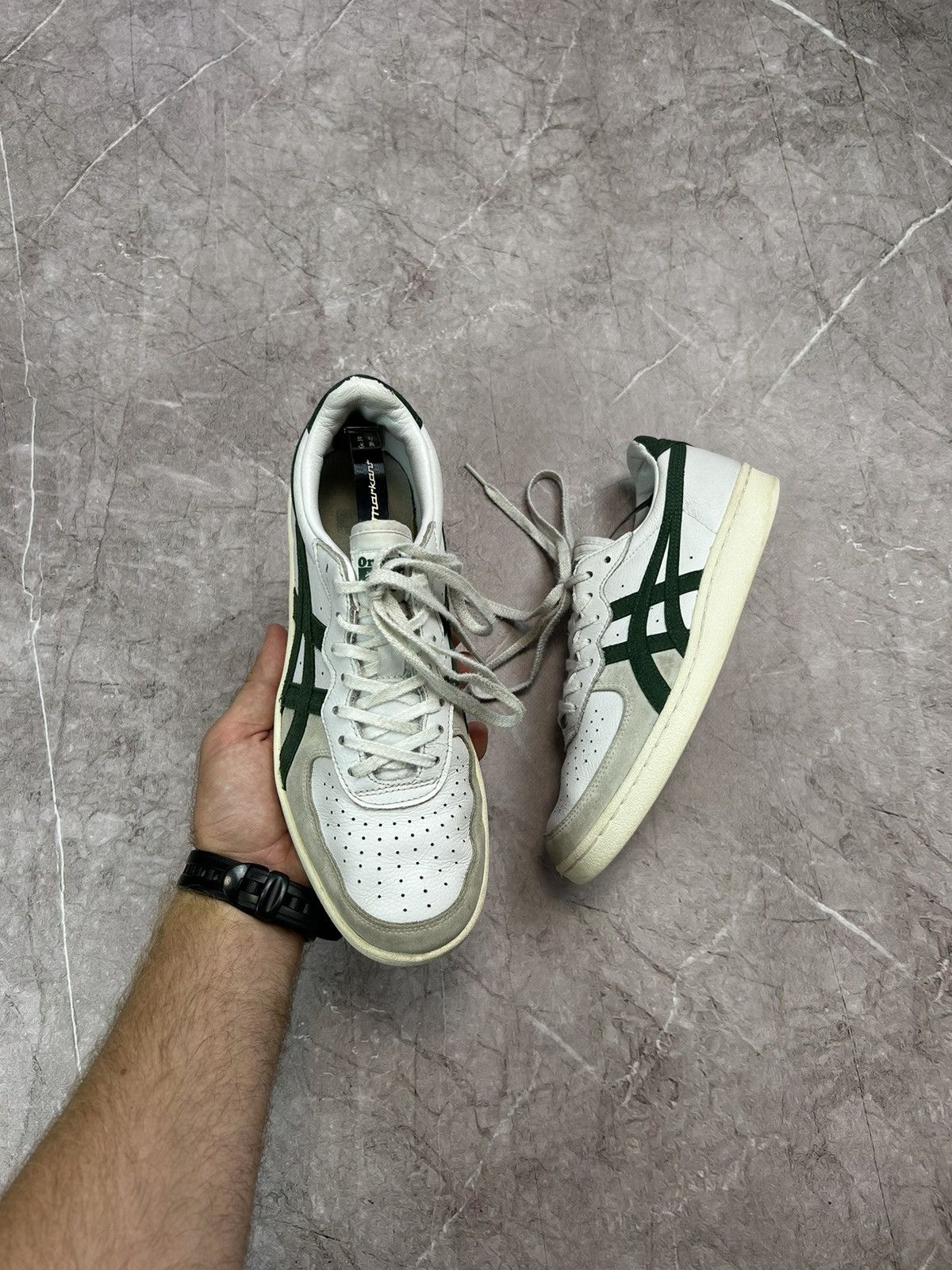 Asics × Japanese Brand × Onitsuka Tiger Vintage Asics Onitsuka Tiger Distressed Sneakers Size US 7.5 / EU 40-41 - 4 Thumbnail