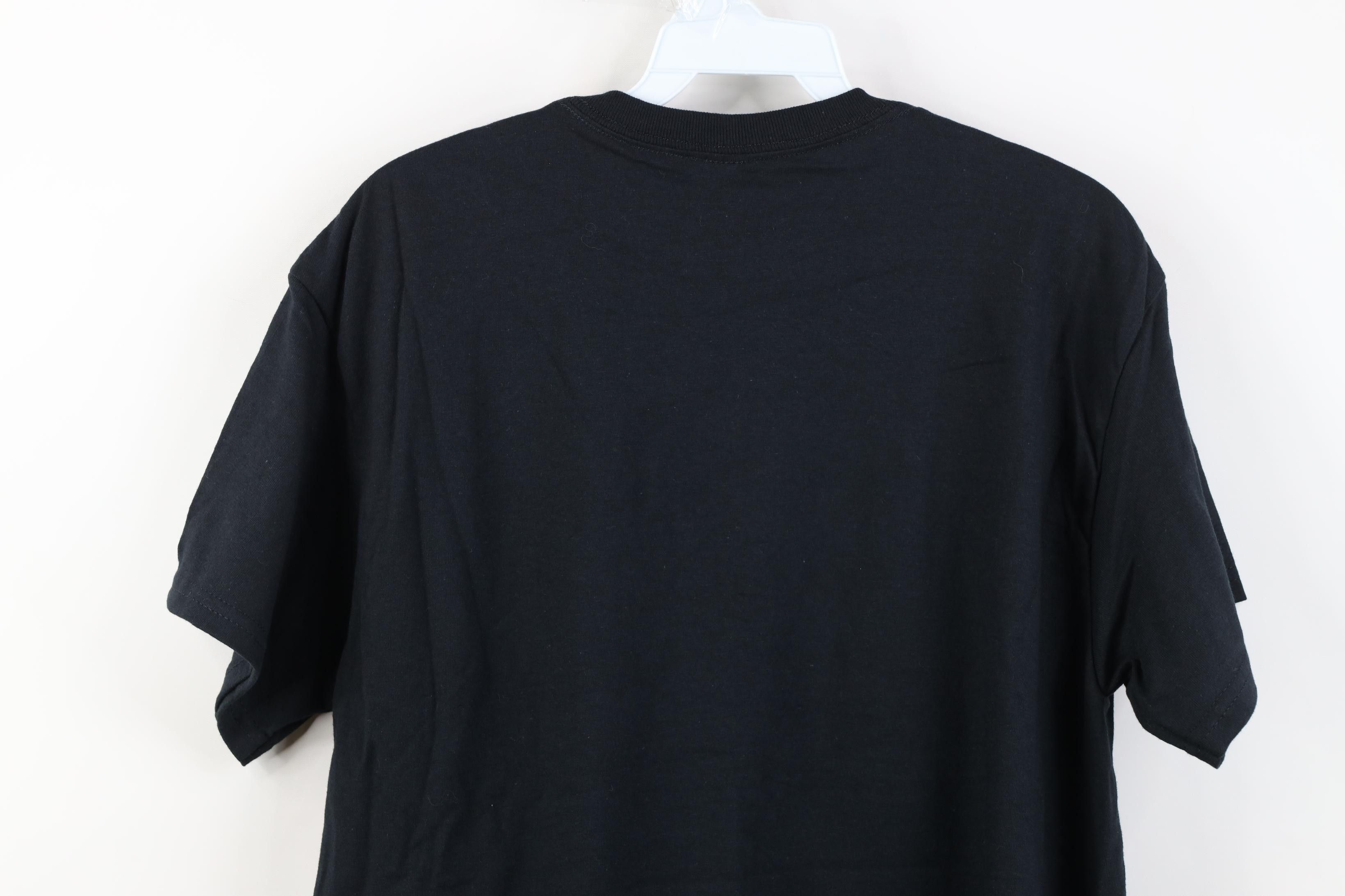 Vintage Deadstock Vintage Y2K Streetwear Short Sleeve T-Shirt Black Size US M / EU 48-50 / 2 - 9 Thumbnail