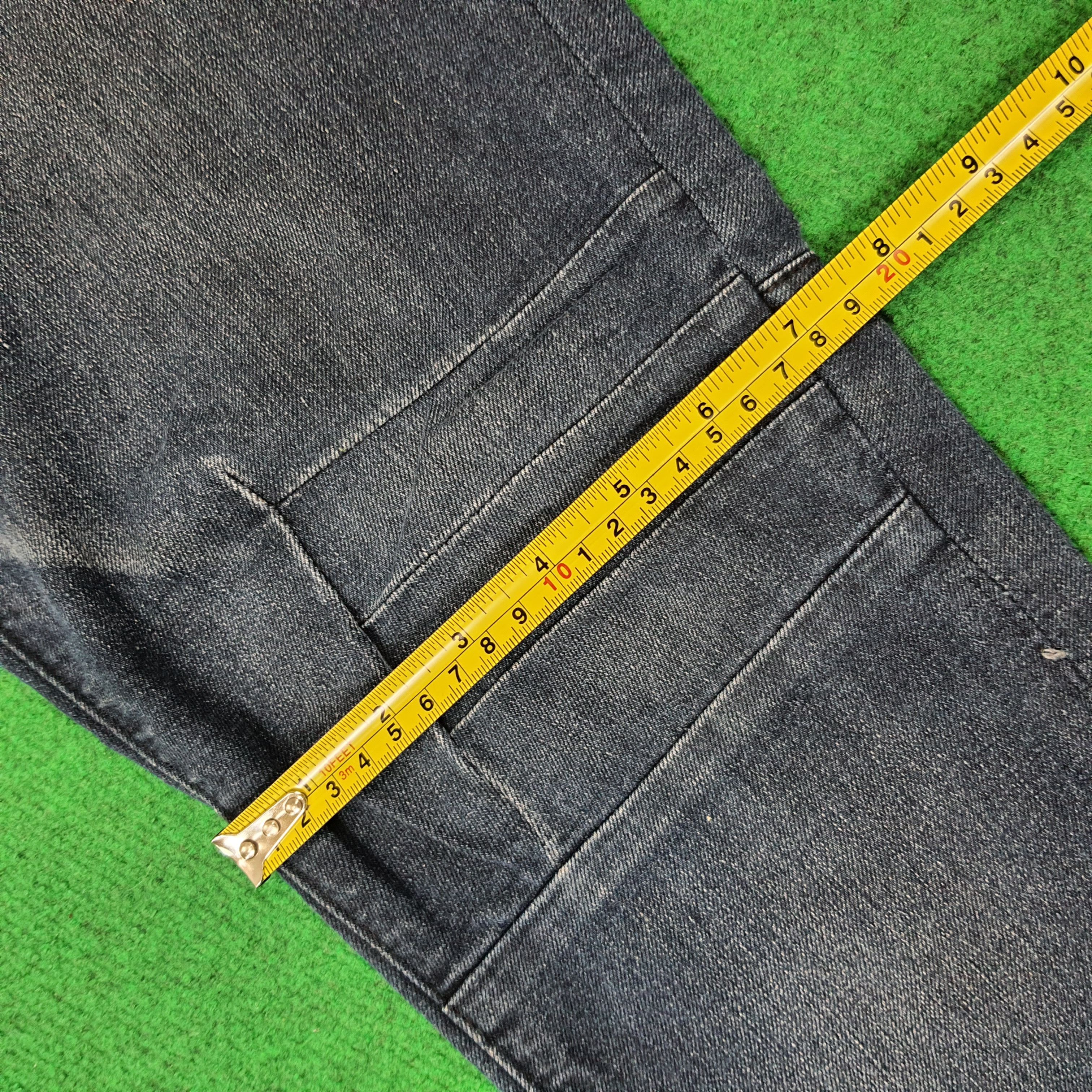 Designer × Ed Hardy × Vintage Vintage Ed Hardy designer Custom Logo Jeans Size 30" / US 8 / IT 44 - 13 Thumbnail