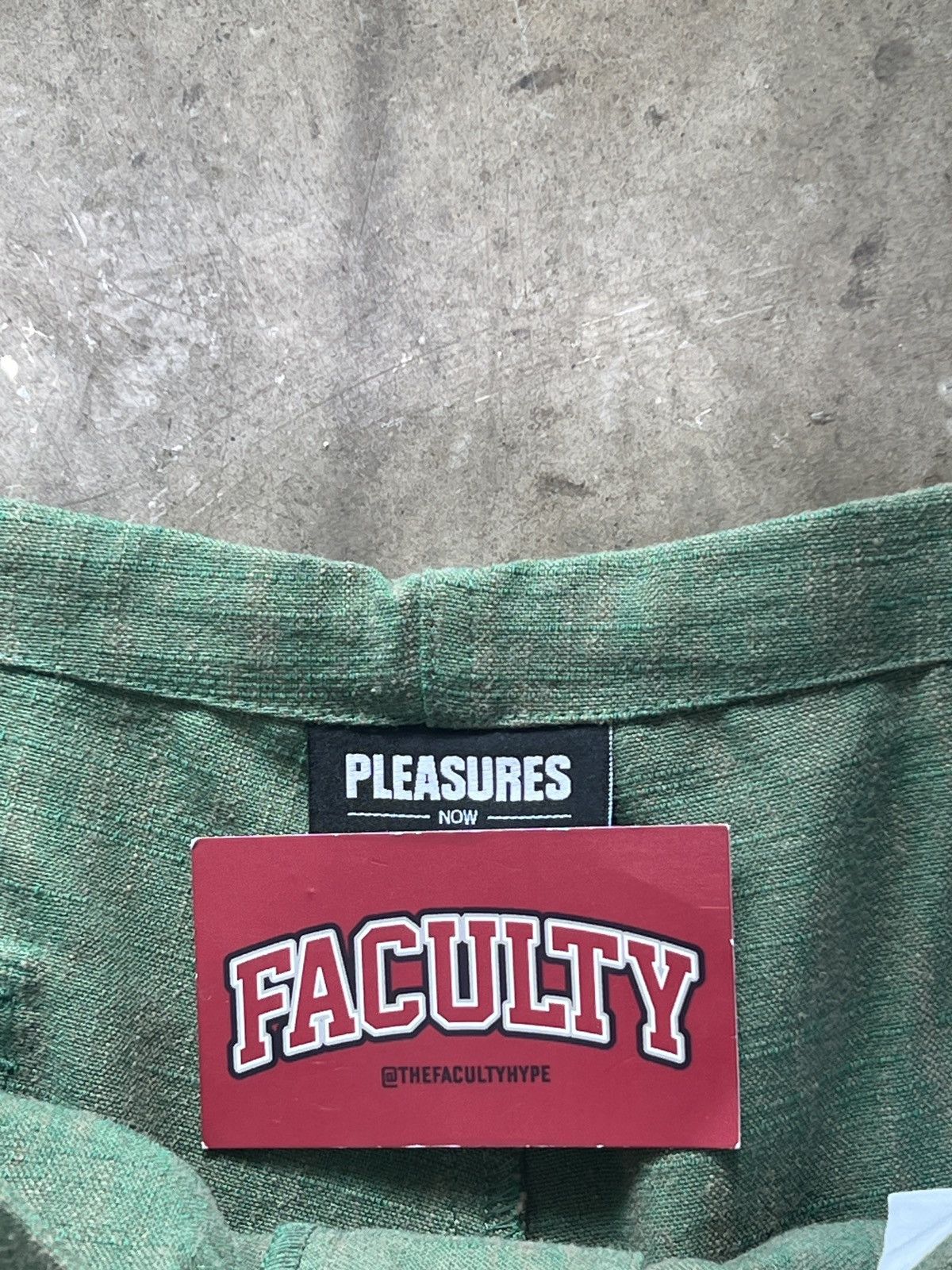 Pleasures Pleasures Visitor Wide Cargo Green Large Size US 34 / EU 50 - 3 Thumbnail