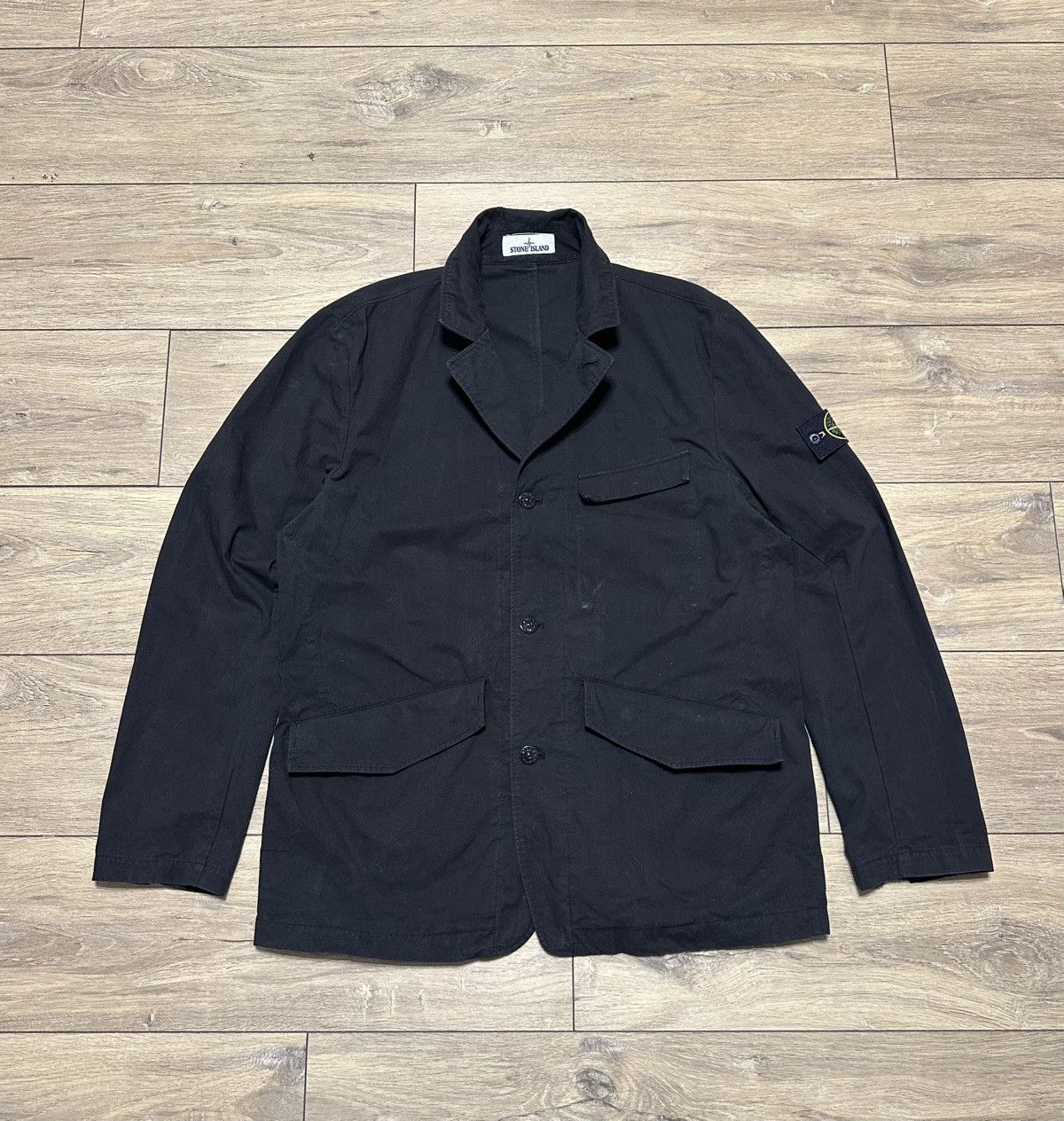 Stone Island Vintage Stone Island jacket cordura Size US XL / EU 56 / 4 - 1 Thumbnail