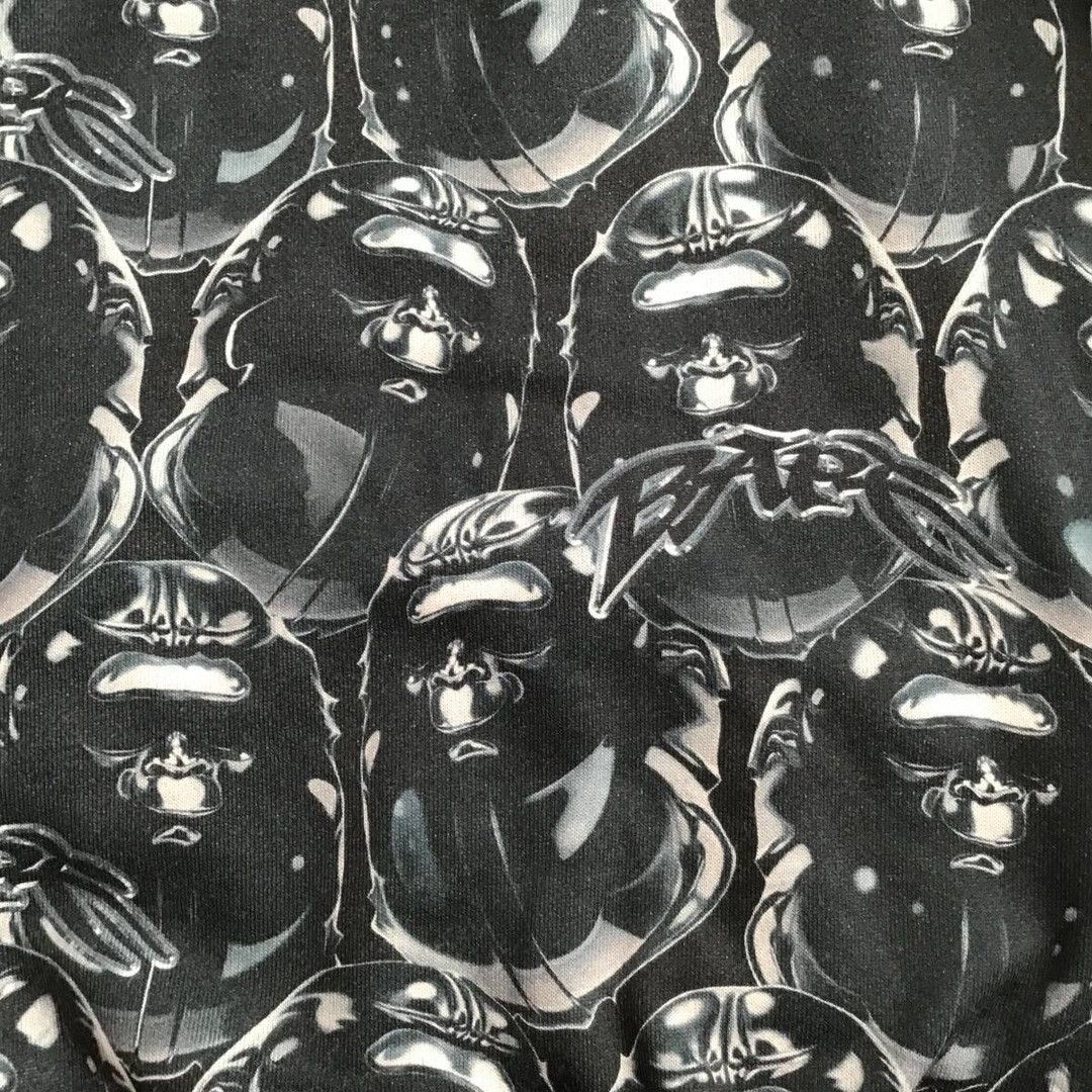 Bape BAPE APE HEAD GRAFFITI SHARK FULL ZIP HOODIE a bathing ape Size US M / EU 48-50 / 2 - 7 Thumbnail
