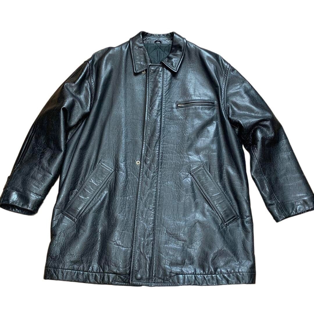 Comme des Garcons Comme des Garçons Men's Leather Jacket Size US M / EU 48-50 / 2 - 1 Thumbnail