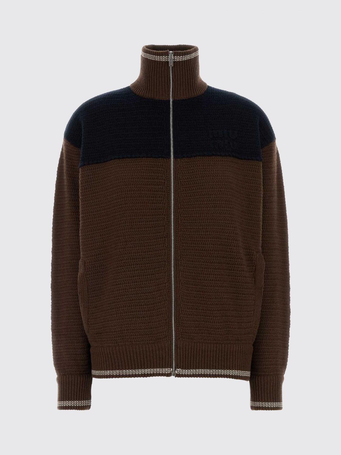 Miu Miu Miu Miu Sweater Woman Cocoa Size M / US 6-8 / IT 42-44 - 1 Preview