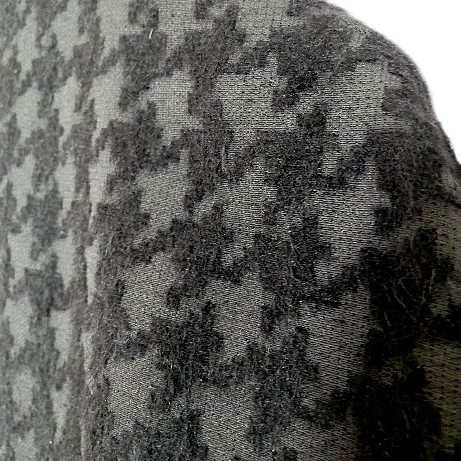 Ted Baker Ted Baker Dannae Black Wool-Blend Houndstooth Cape S/M Size ONE SIZE - 10 Thumbnail