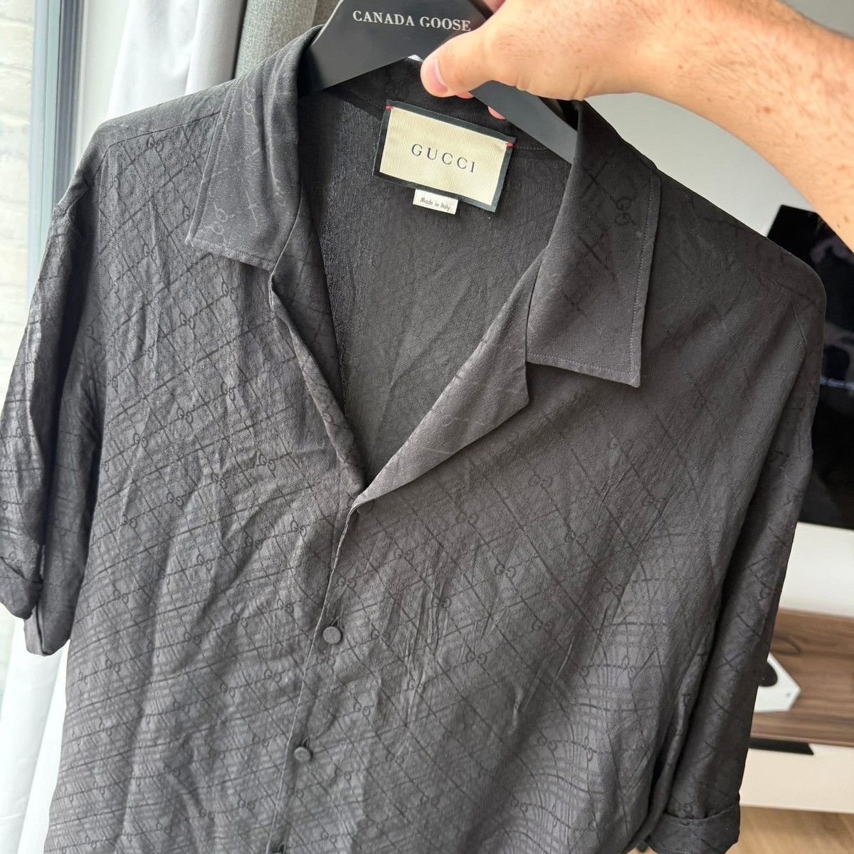 Gucci Gg monogram shirt Size US L / EU 52-54 / 3 - 2 Thumbnail