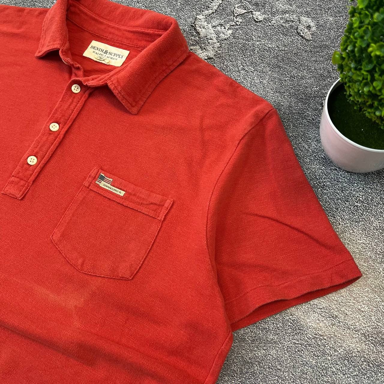 Denim & Supply Ralph Lauren × Vintage Vintage Denim & Suply Ralph Lauren Tee Shirt Size US XL / EU 56 / 4 - 8 Thumbnail