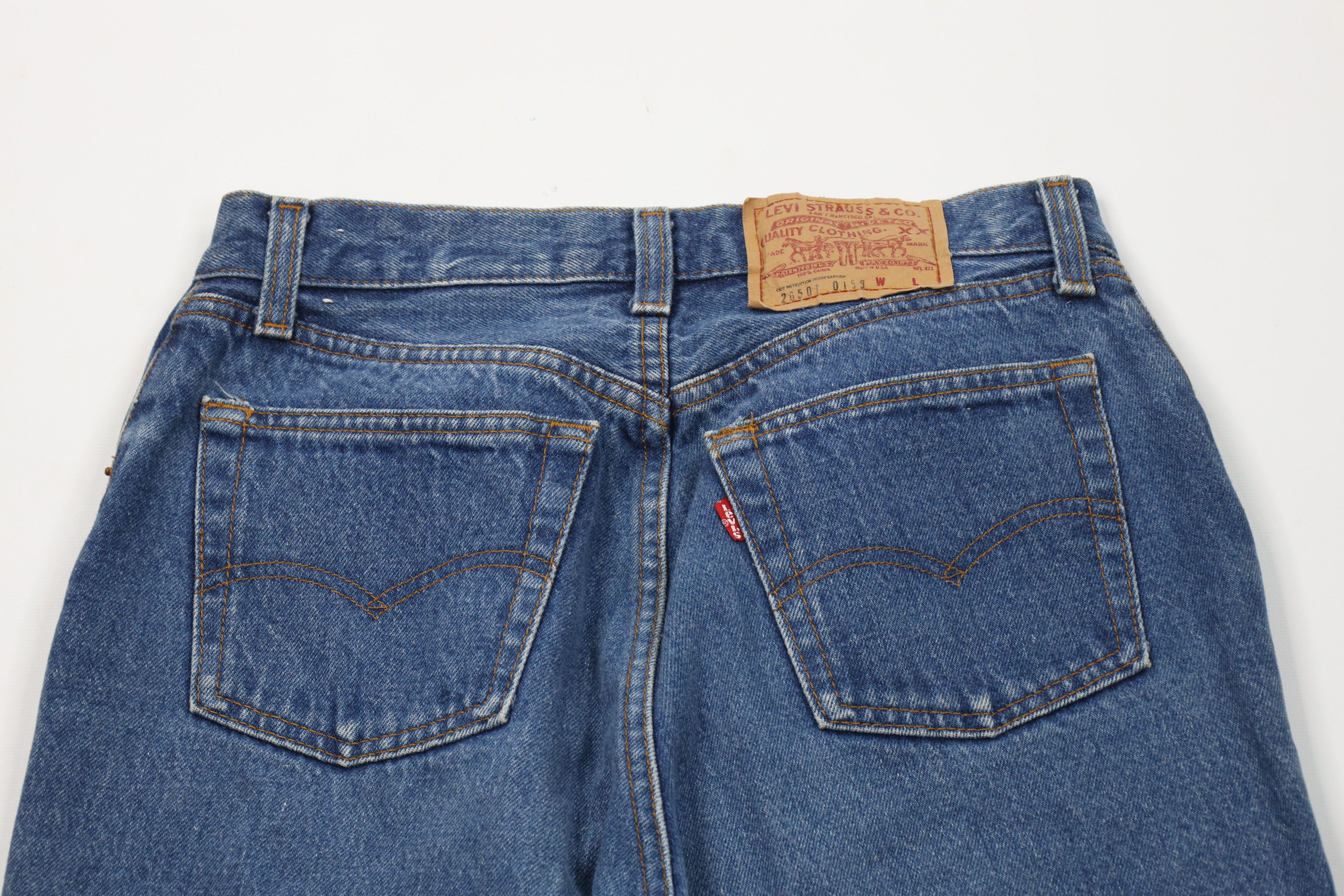 Levi's Vintage 80s Levis 501xx Button Fly Original Fit Jeans USA Size 34" / US 12 / IT 48 - 12 Thumbnail