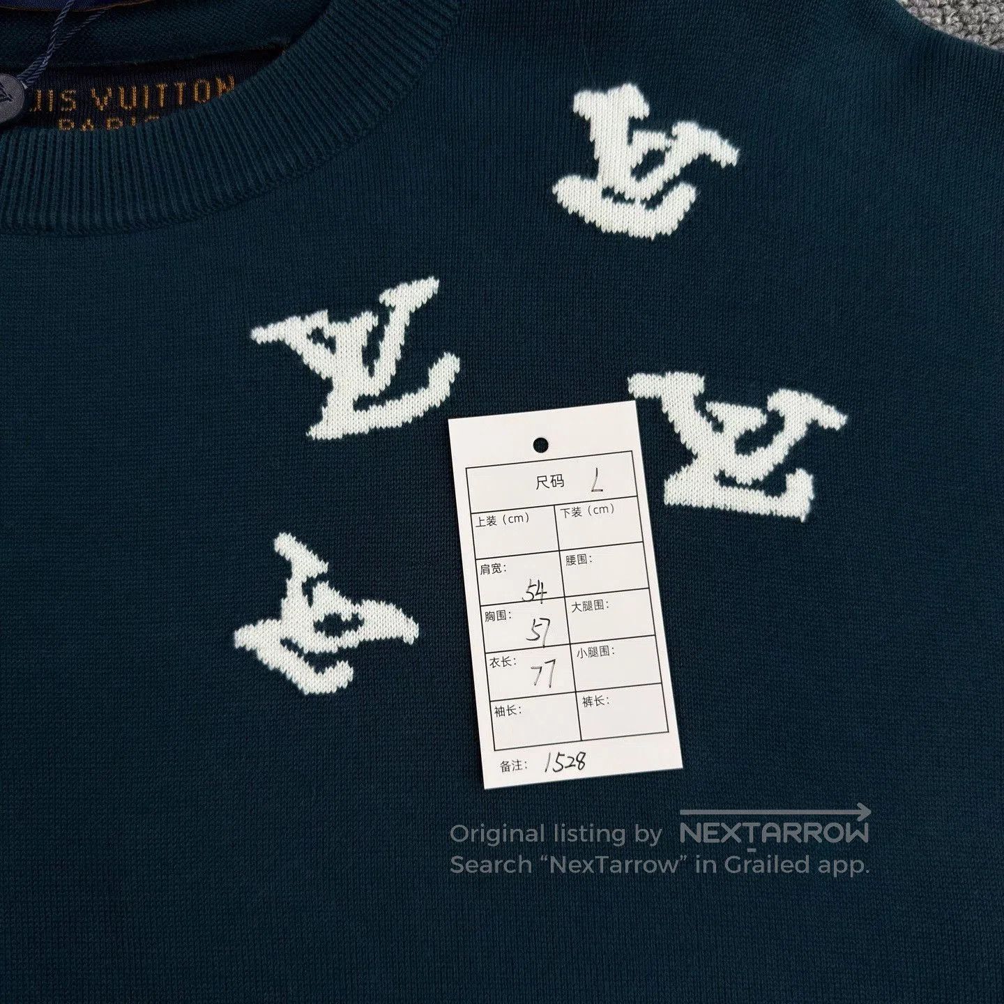 Louis Vuitton Louis Vuitton Piper Pattern Blue Knit Tee. Size US L / EU 52-54 / 3 - 7 Thumbnail