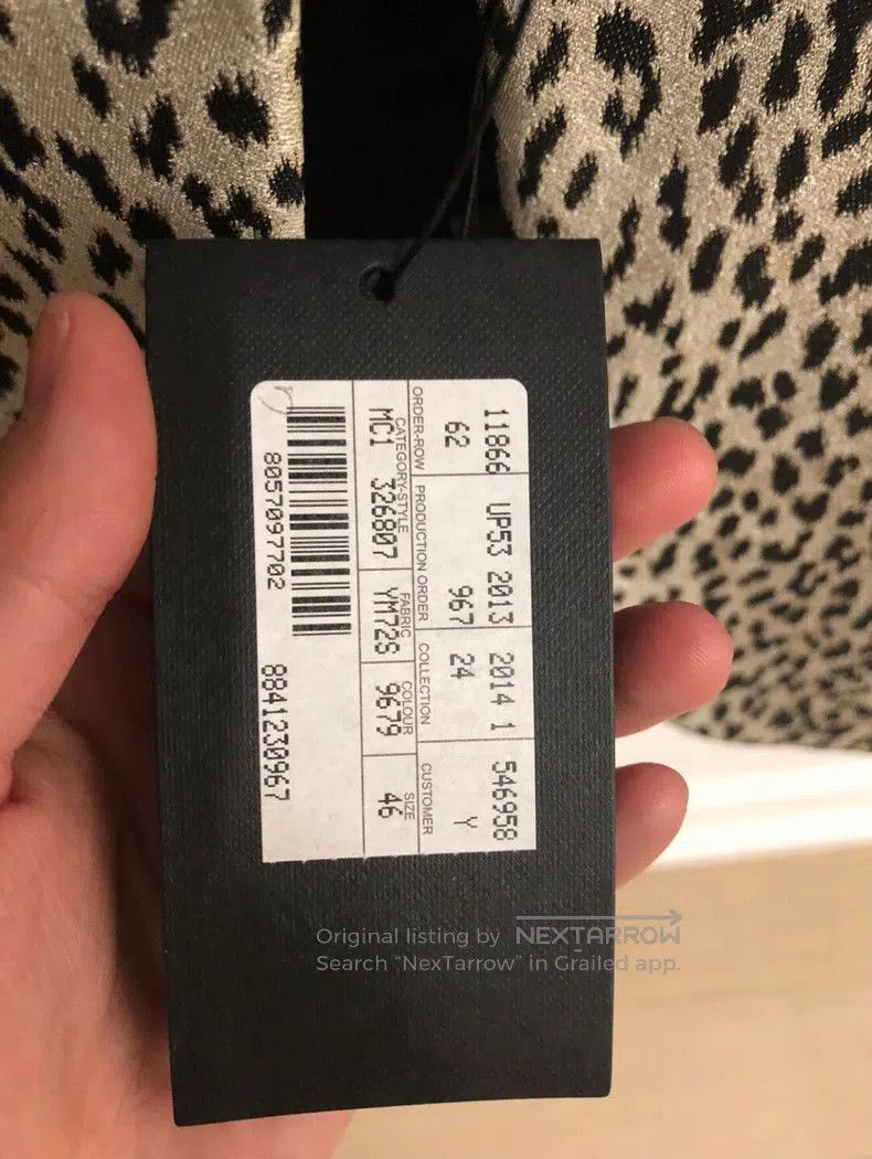 Saint Laurent Paris Saint Laurent Paris Leopard Print Smokey Jacket Size US S / EU 44-46 / 1 - 5 Thumbnail