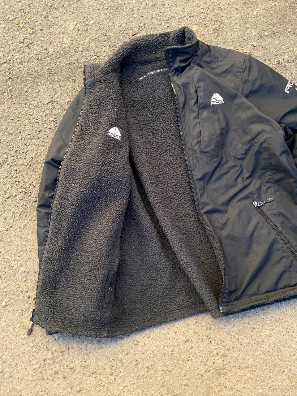 Nike Nike ACG Fleece reversible y2k distressed sweatshirt Size US M / EU 48-50 / 2 - 2 Thumbnail