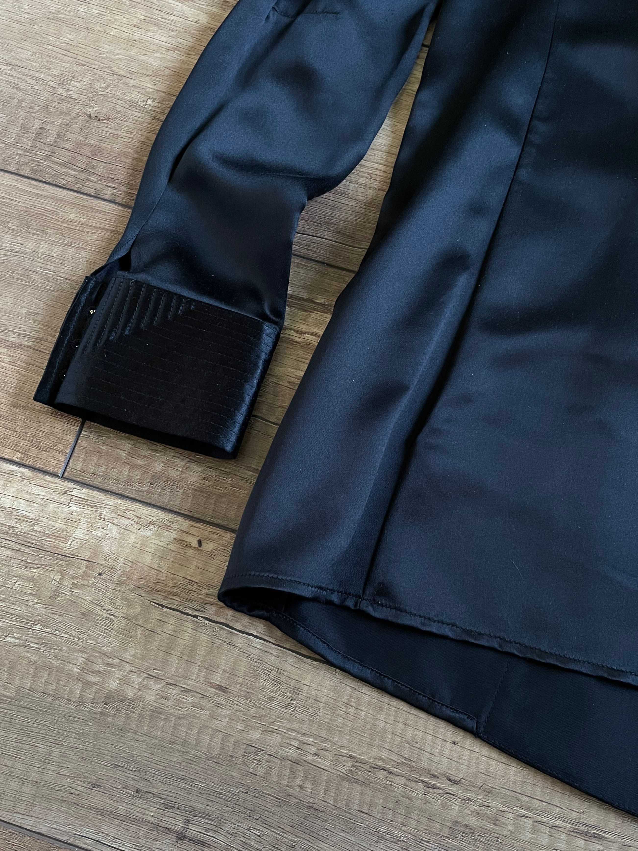 Balmain × H&M Balmain X H&M Launch Collection Silk Blouse Shirt Jacket Size M / US 6-8 / IT 42-44 - 10 Thumbnail
