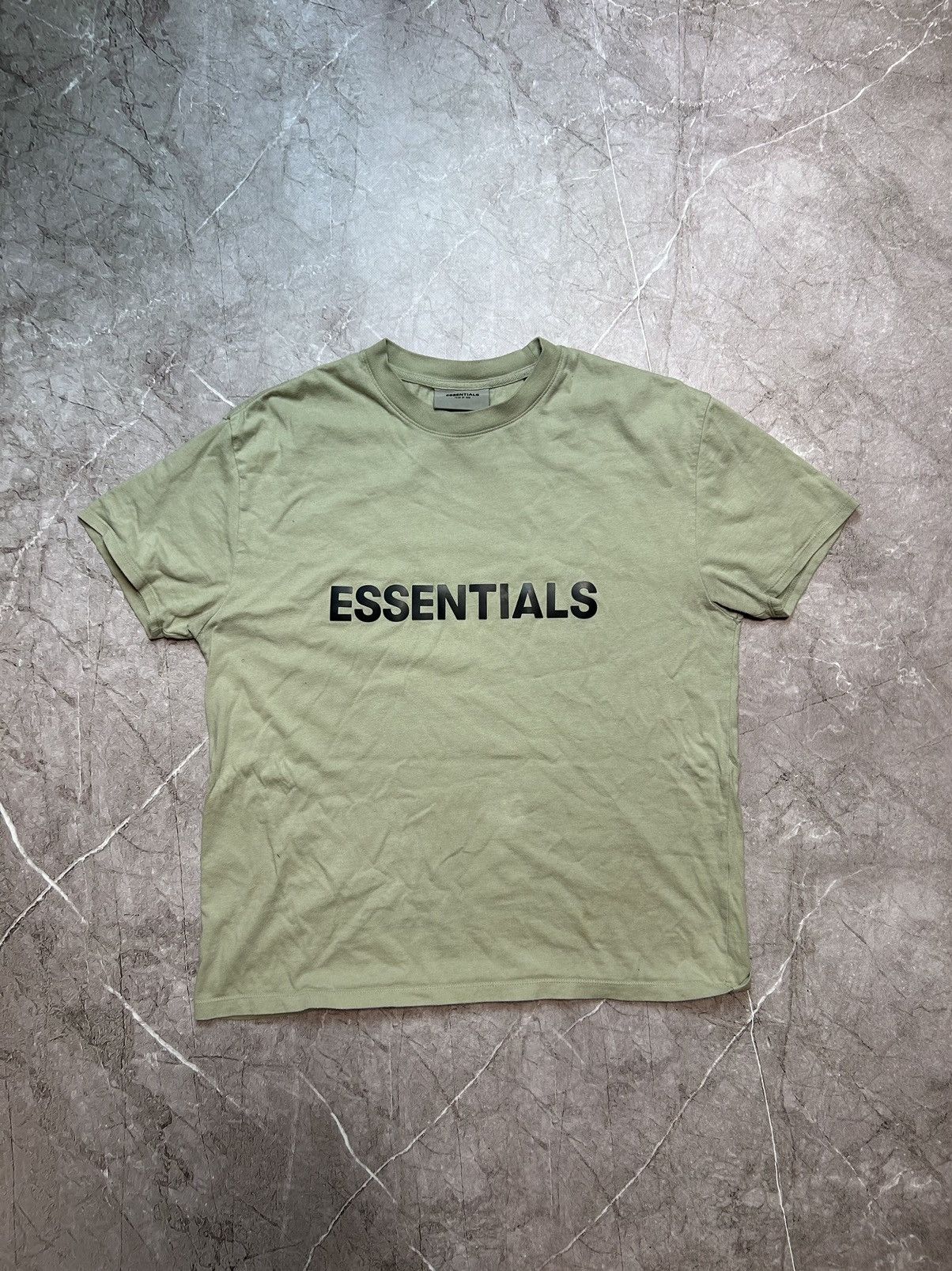 Designer × Essentials × Fear of God Essentials Fear of God Tee 3d Boxy Oversized T-Shirt Size US M / EU 48-50 / 2 - 2 Thumbnail