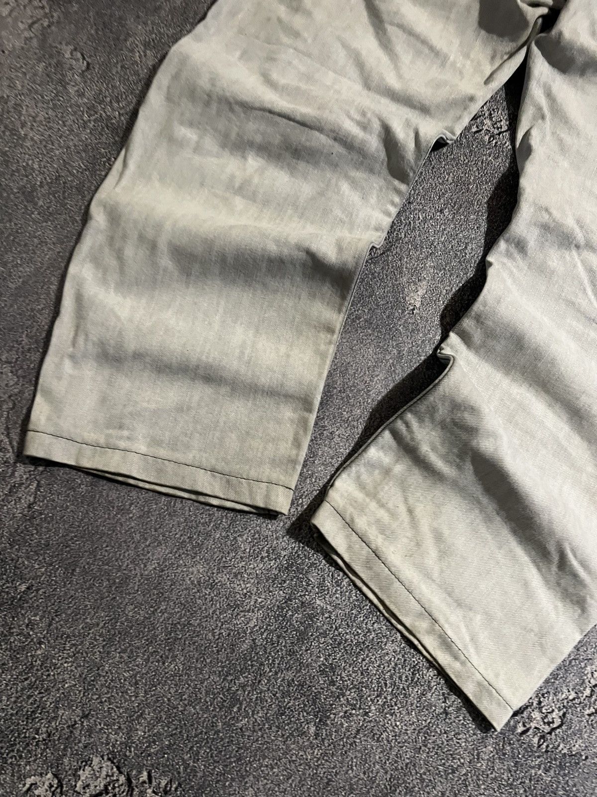 Japanese Brand Glamour Y2K White Baggy / Archive Japanese Streetwear / Y2K Size US 34 / EU 50 - 4 Thumbnail
