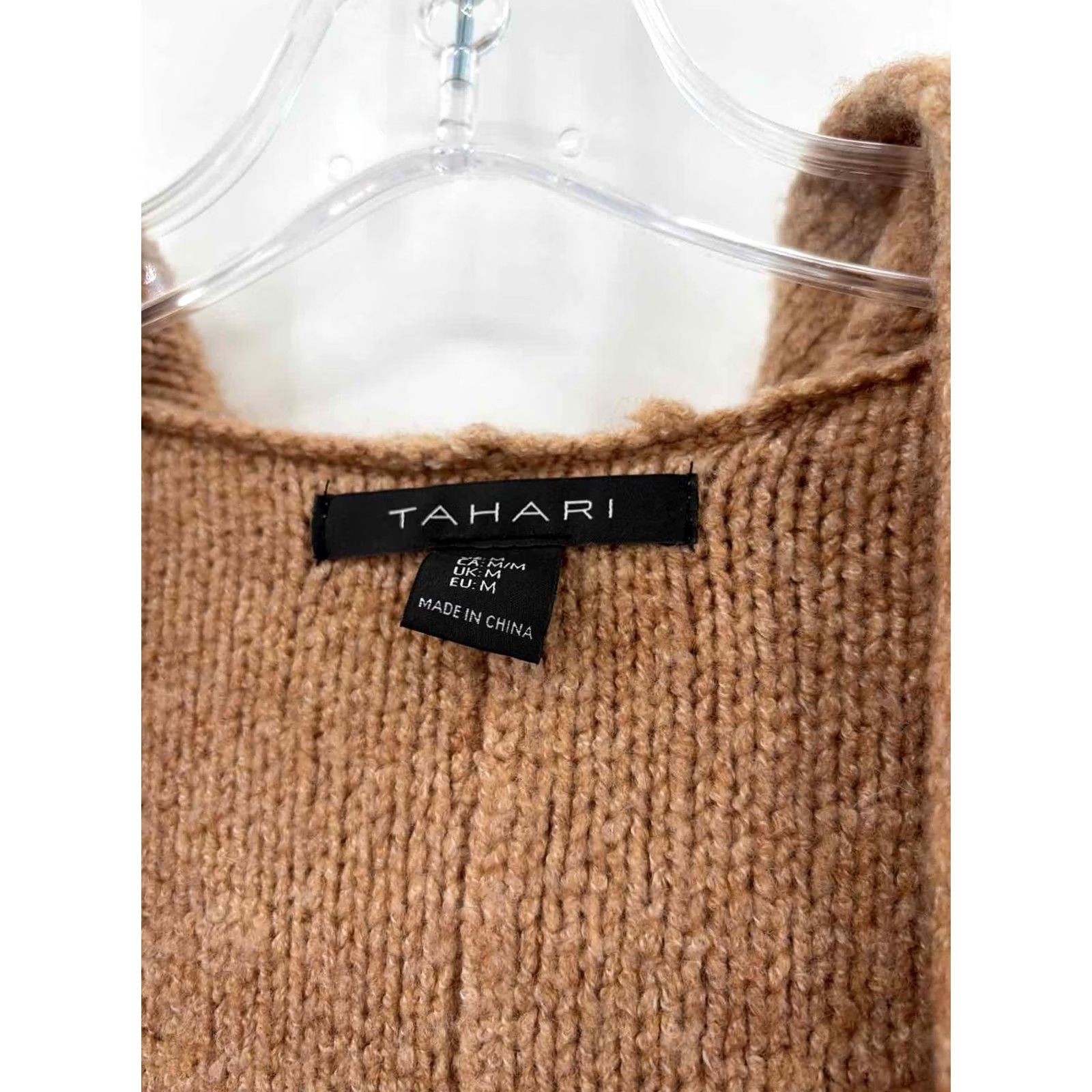 Vintage Tahari Vest Tan Medium Size M / US 6-8 / IT 42-44 - 3 Thumbnail