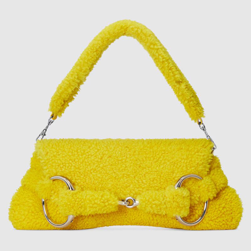 Gucci o1s1wg110225 Size: OS / Horsebit Chain Medium Shoulder Bag Size ONE SIZE - 8 Thumbnail