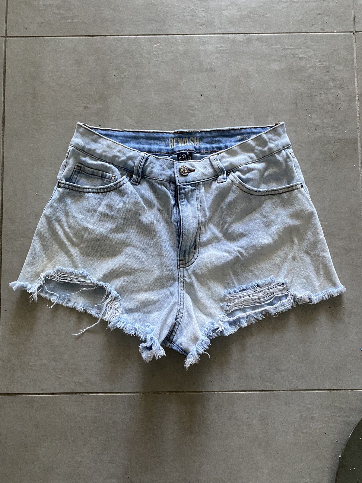 Vintage Micro shorts Y2K Size 30" / US 8 / IT 44 - 1 Thumbnail