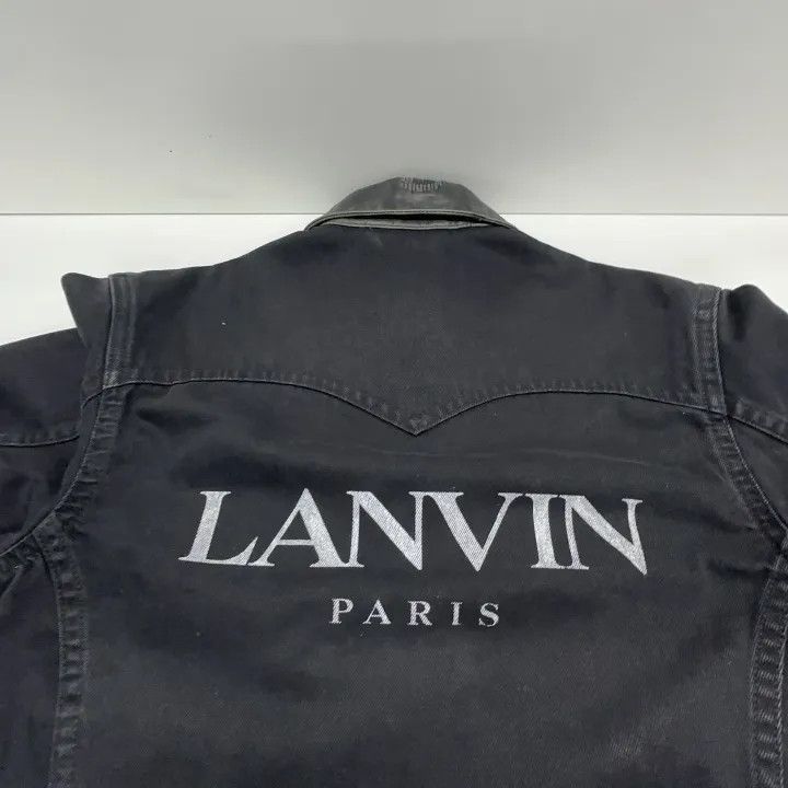 Lanvin Lanvin x Gallery Dept. Black Denim Jacket -2507 Size US L / EU 52-54 / 3 - 3 Thumbnail