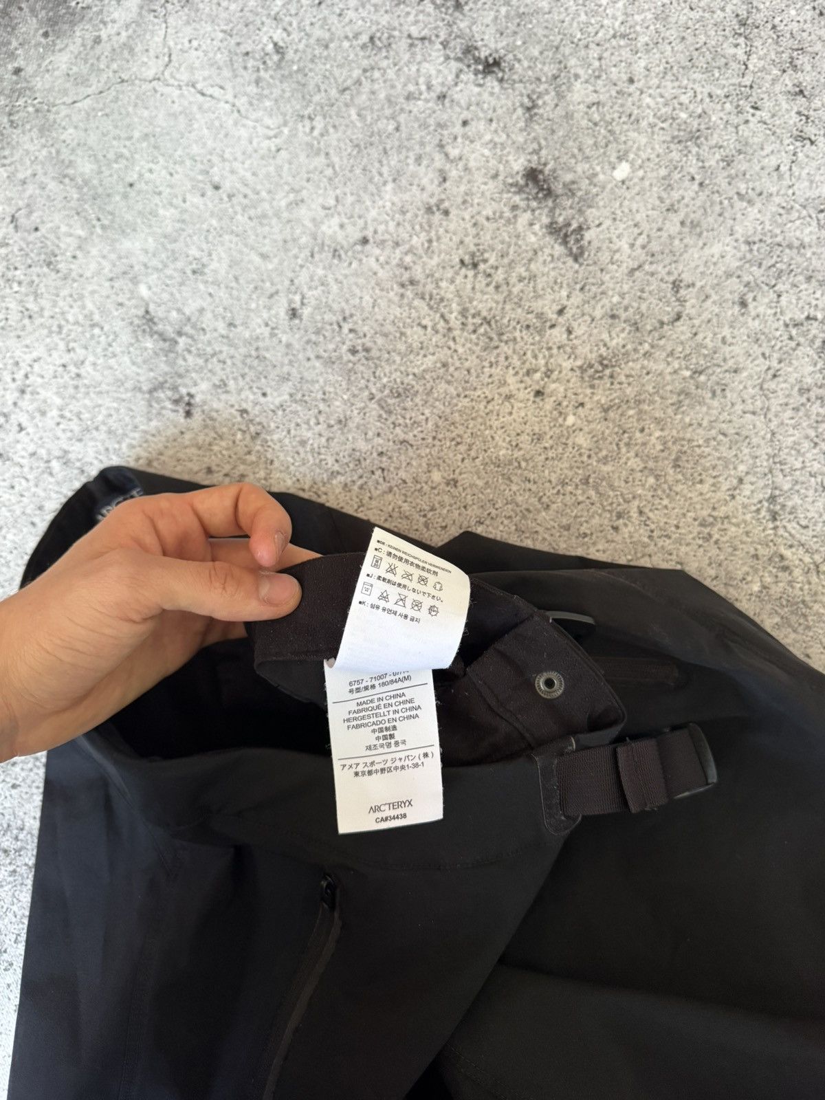 Arc'teryx Arc’teryx Pants GoreTex Outdoor Gorpcore Nylon GTX Black Size US 32 / EU 48 - 11 Thumbnail