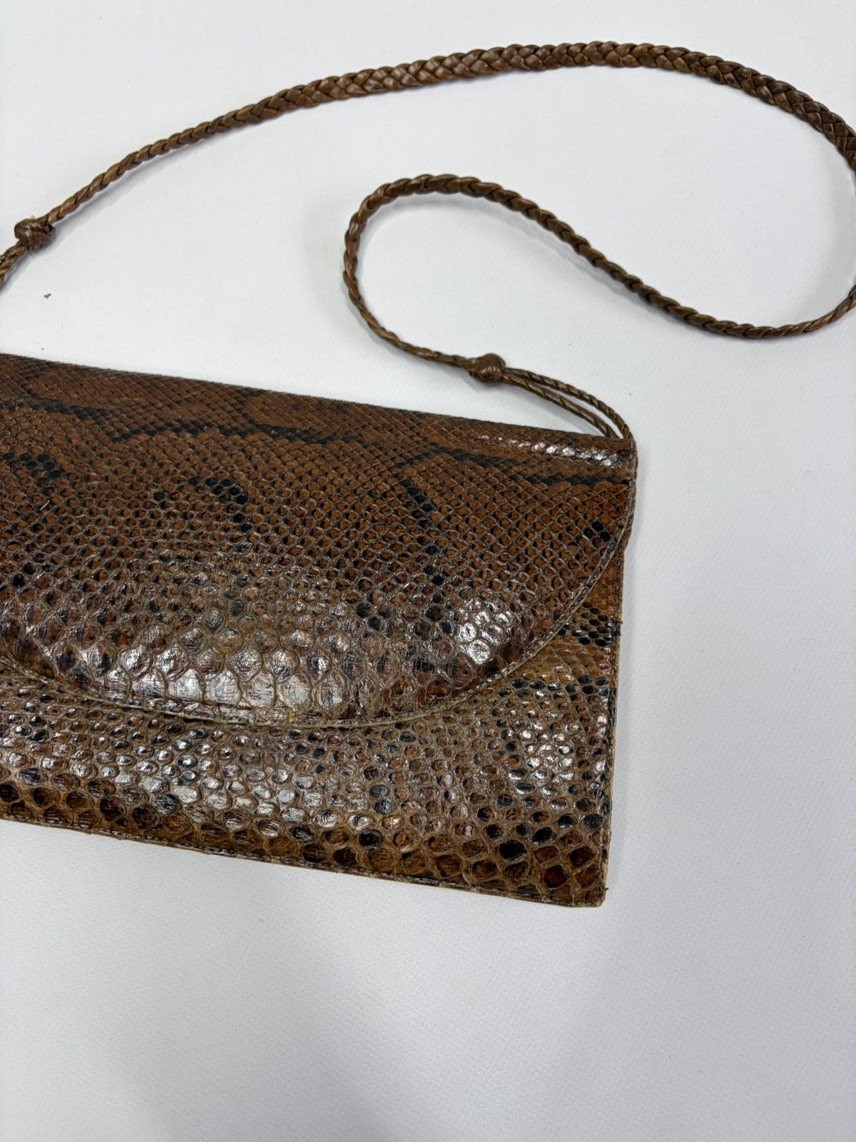 KMRii Snakeskin Leather Bag Y2K Archive KMRii If Six Was Nine Vibe Size ONE SIZE - 7 Thumbnail