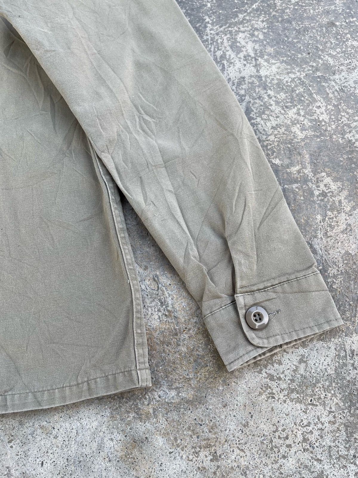 Vintage 🔥Vintage U.S.ARMY Military Shirt Jacket Size US S / EU 44-46 / 1 - 10 Thumbnail
