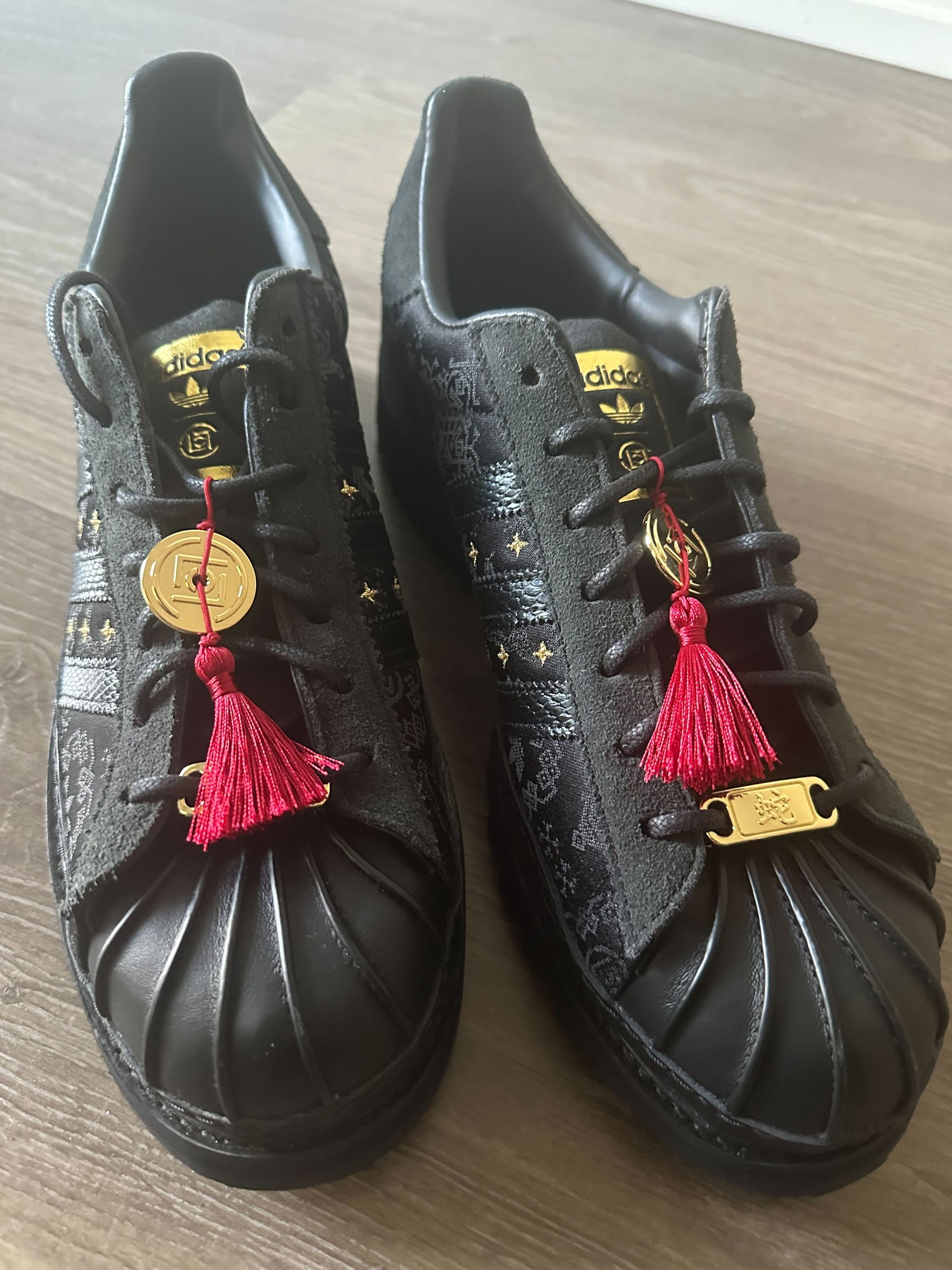 Adidas  CLOT Lunar New Year Superstar Sneakers | Grailed