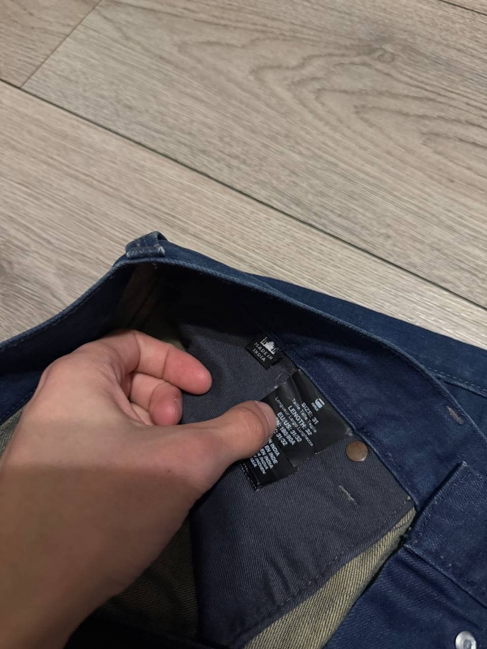 G-Star G-Star Raw Jeans Men 31x32 Blue GS RAW 01 Size US 31 - 5 Thumbnail