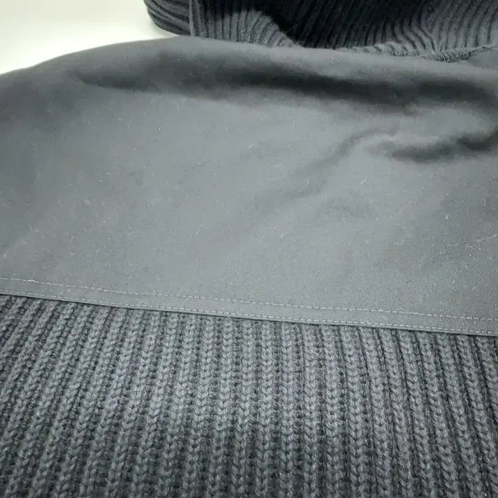 Burberry Burberry Burberry Black Knit Cotton-Blend Hoodie for Men-2 Size US S / EU 44-46 / 1 - 9 Thumbnail