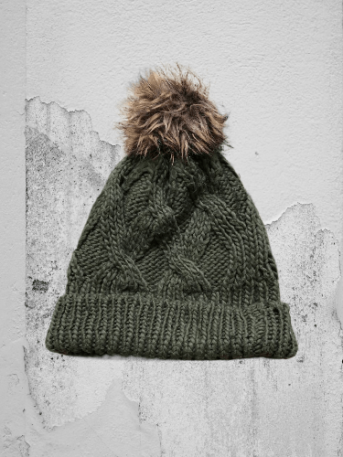 Barbour Barbour Womens Knit Bobble Hat Size ONE SIZE - 1 Thumbnail