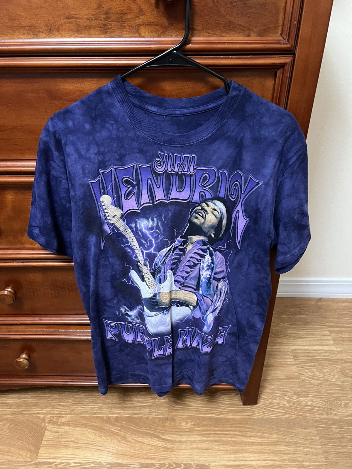 Jimi Hendrix × Liquid Blue × Vintage Jimi Hendrix Vintage T shirt Size US M / EU 48-50 / 2 - 1 Thumbnail