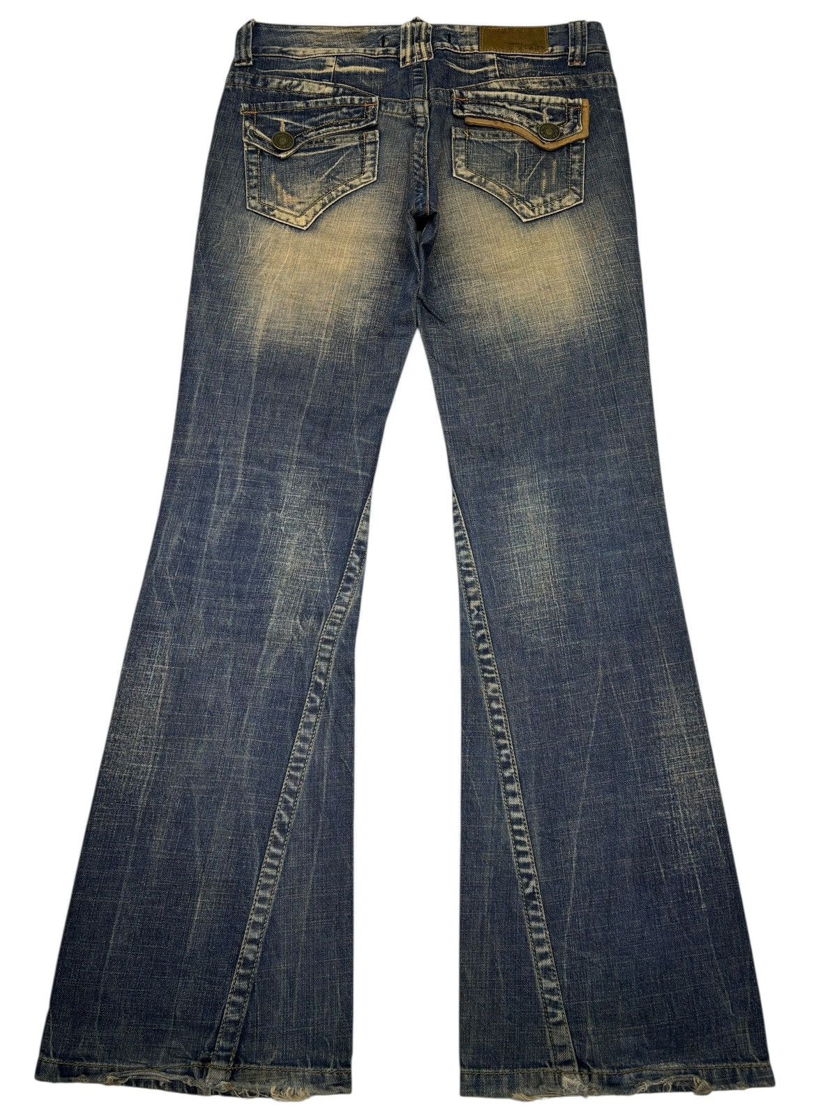 Kapital Flare Jeans Earthy Mud Wash Lolita Exotic Vintage Denim Size US 32 / EU 48 - 2 Thumbnail
