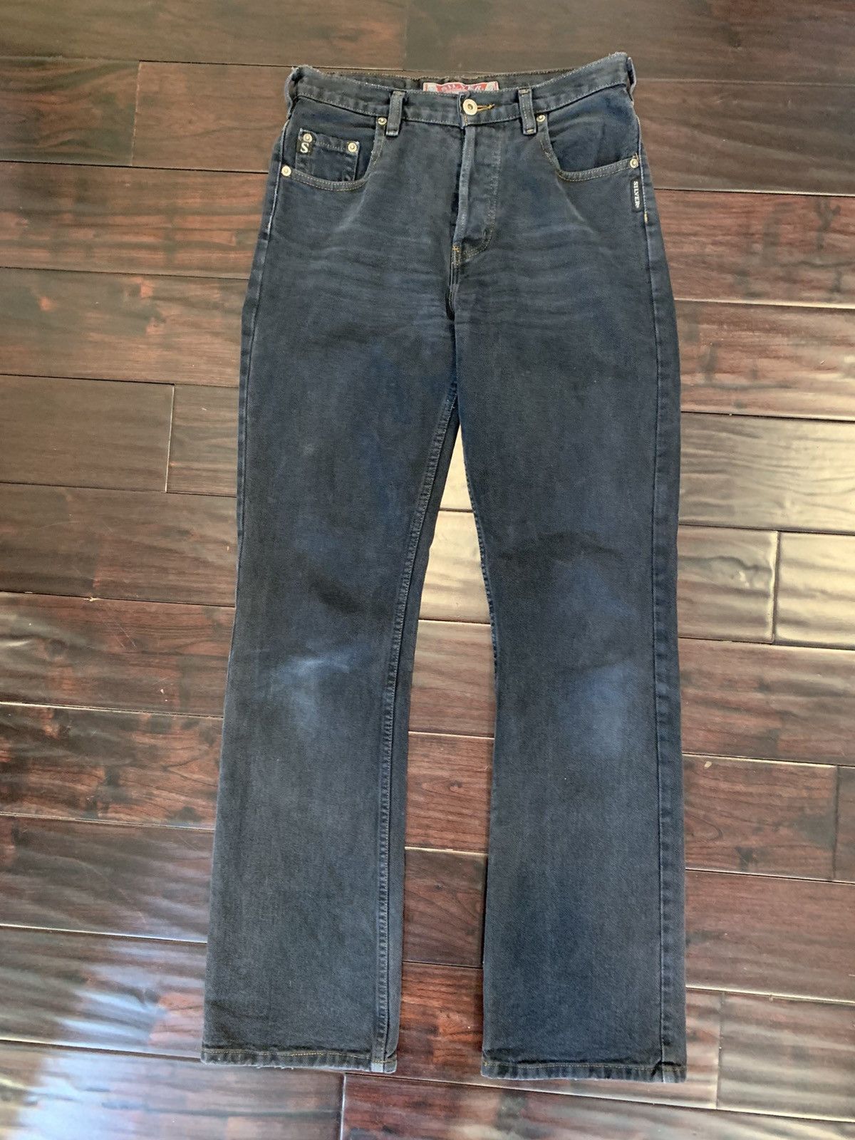 Silver Jeans Co. vintage bootcut black silver jeans Size US 28 / EU 44 - 1 Thumbnail
