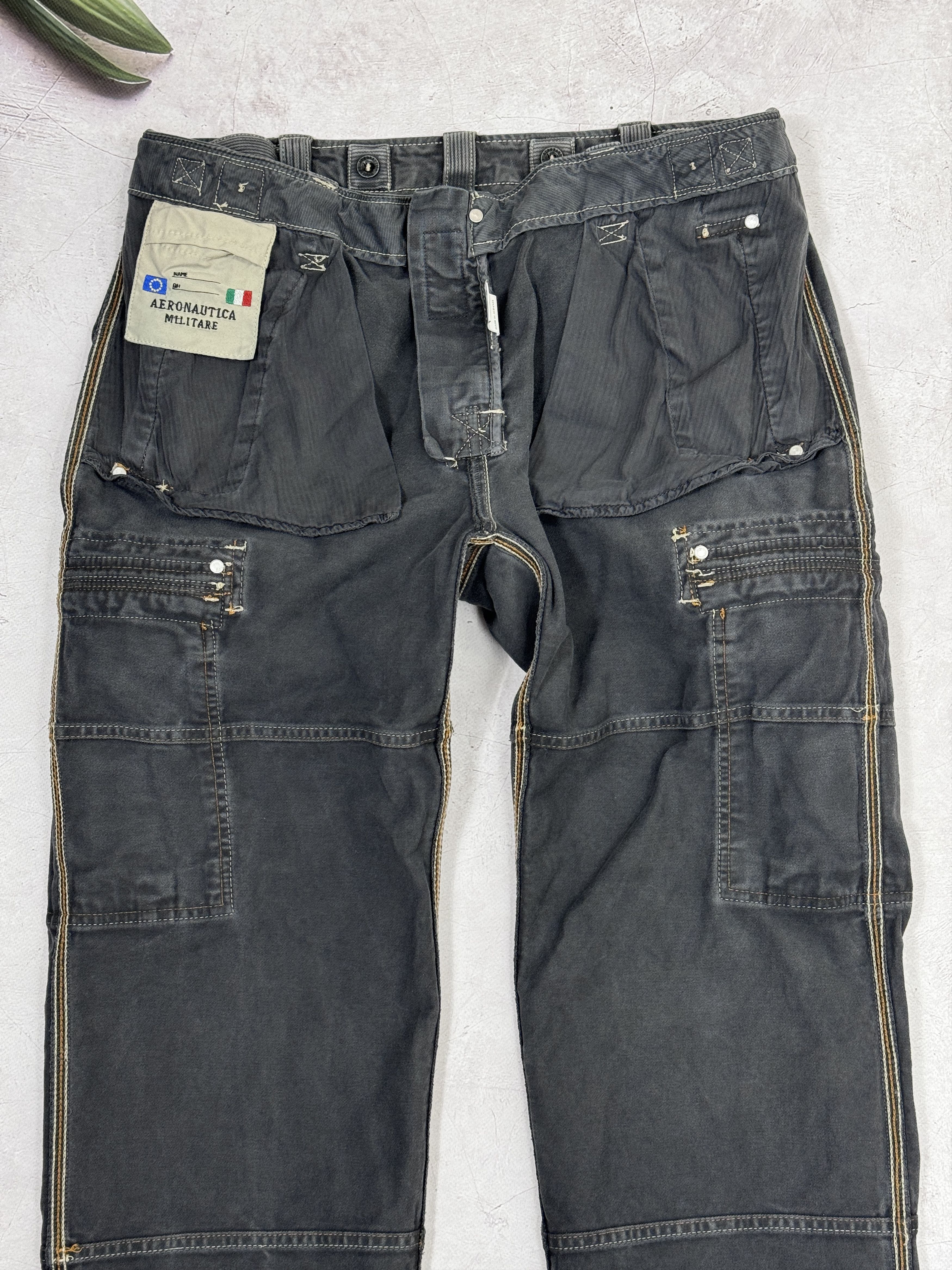 Aeronautica Militare Cargo Pants Trousers Multipocket