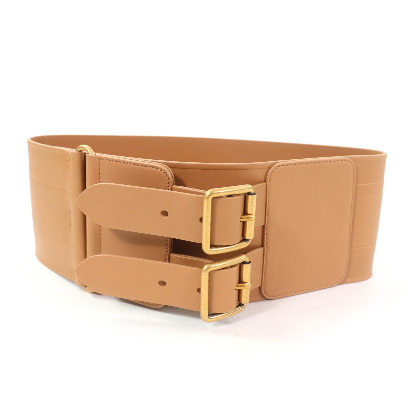Dior Dior Christian Dior D-WAIST Maxi Double Leather Belt Leather Other B0098CMIV Size ONE SIZE - 1 Thumbnail