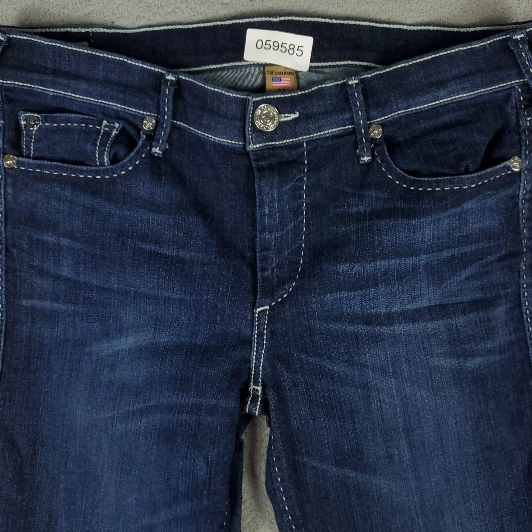 True Religion True Religion Jeans Womens Size 32x29 Blue Becca Bootcut Mid Rise Denim Size 24" / US 00 / IT 34 - 2 Thumbnail